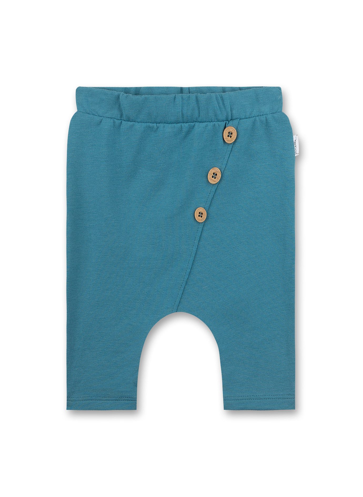 Sweathose Baby Sweathose mit Knopfleiste und elastischem Bund
