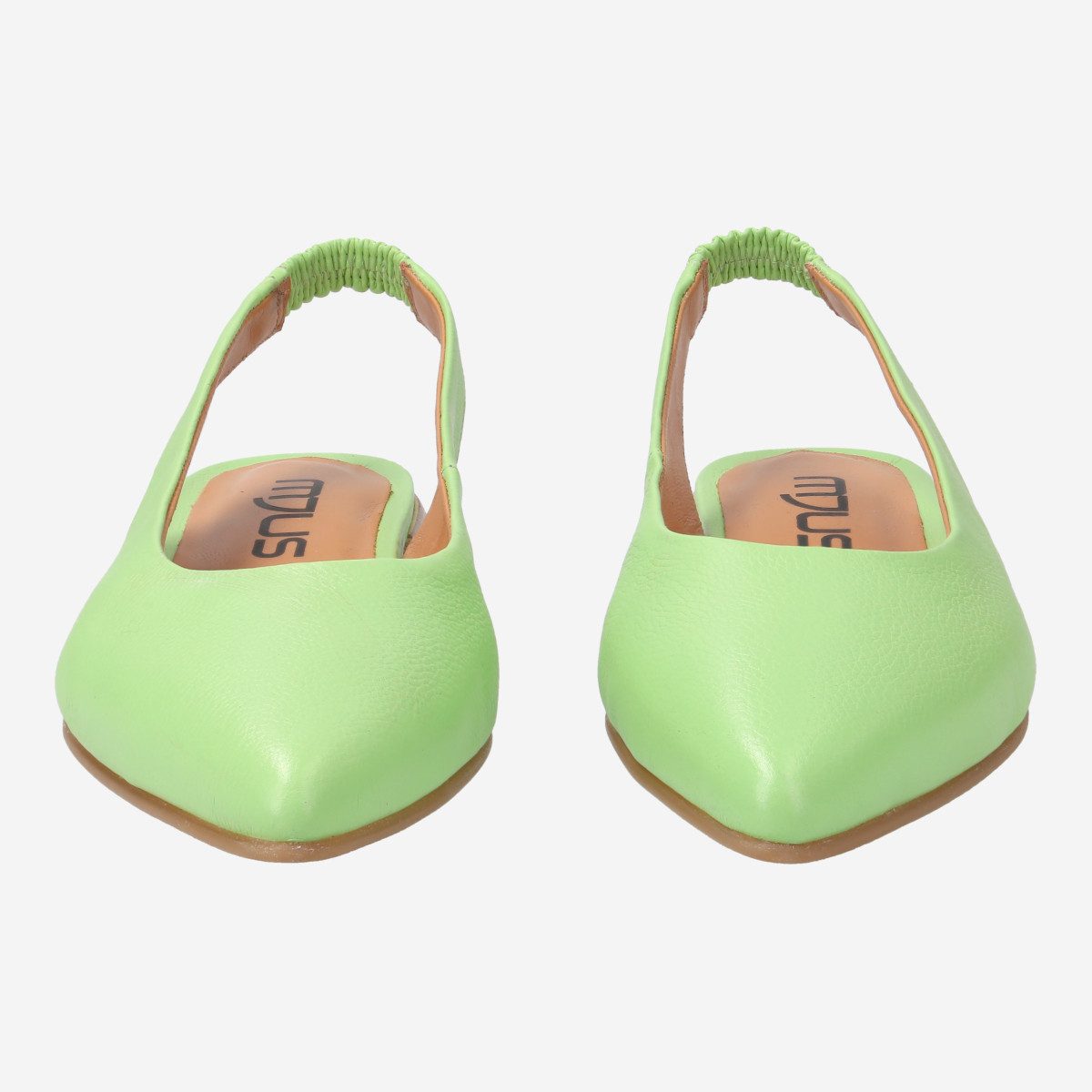 MJUS T98101 6489 MINT, Peeptoes & Slingpumps in Grün für Damen Peeptoepumps
