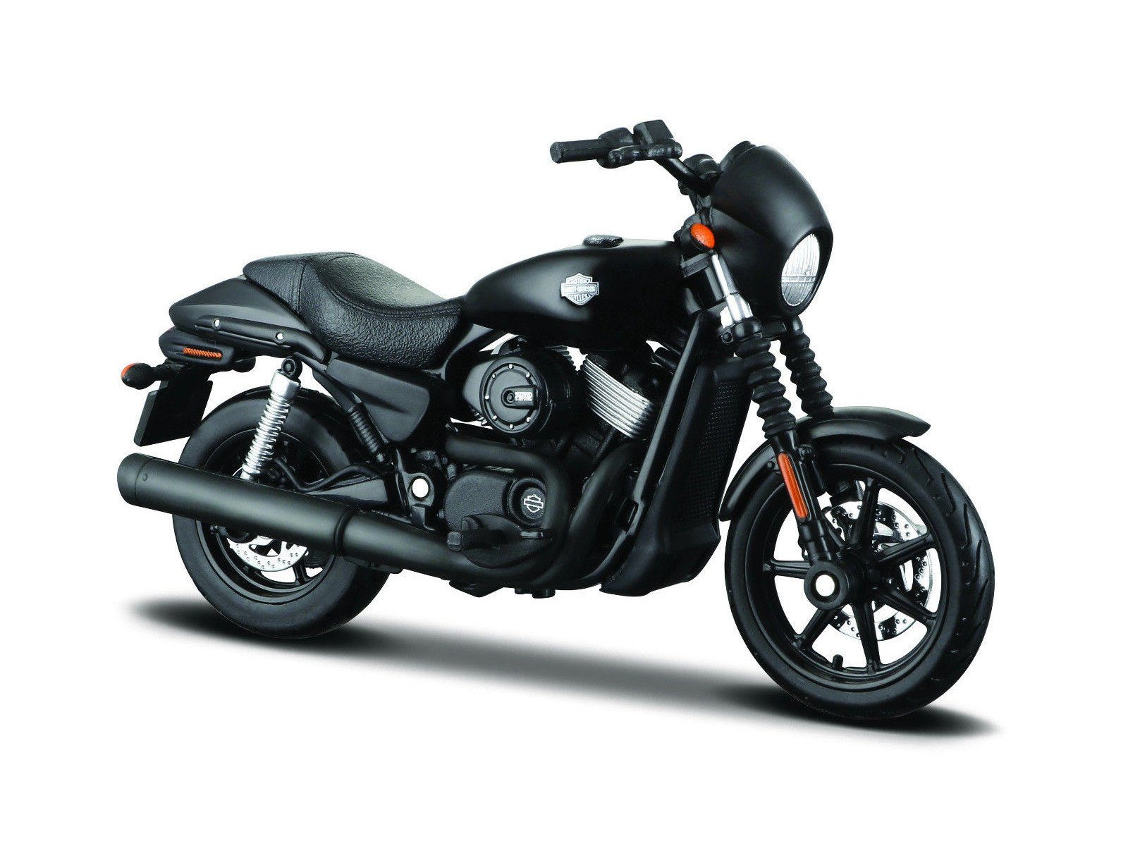 Maisto® Modellmotorrad HD Serie 35 - 2015 Street 750 schwarz, Maßstab 1:18, detailliertes Modell