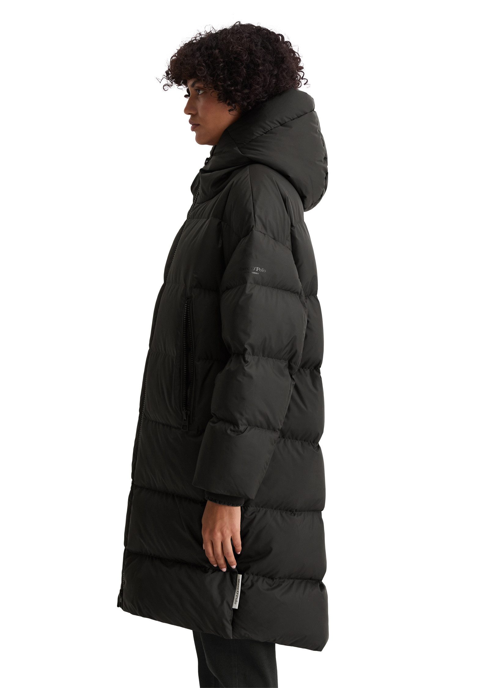 Marc O'Polo Daunenmantel aus recyceltem Polyester wasserabweisend günstig online kaufen