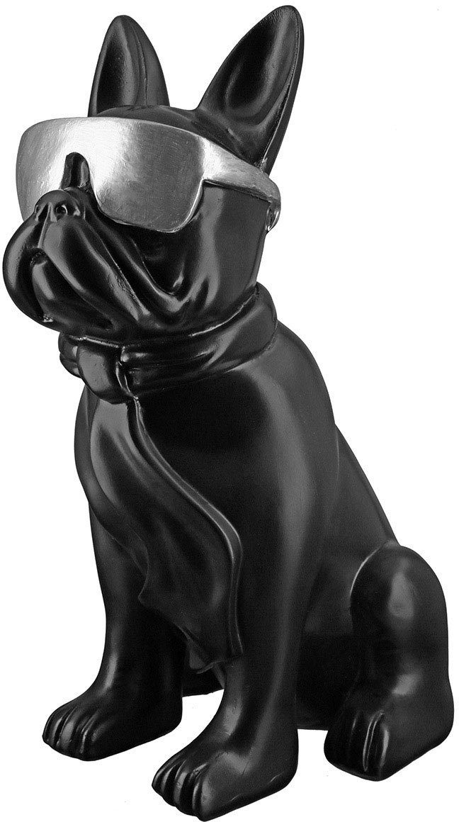 by (1 Tierfigur St) Cool Gilde Dog Mops Casablanca schwarz sitzend