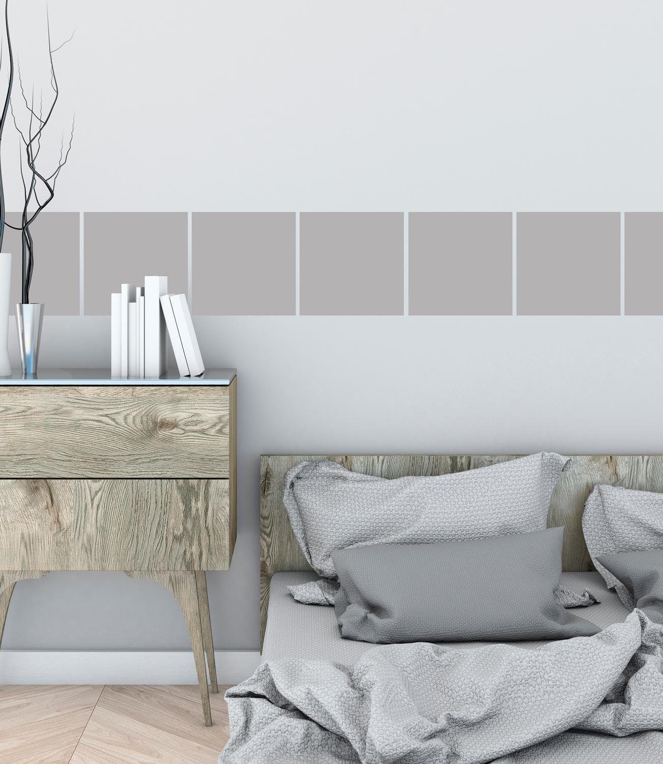 queence Fliesenaufkleber Unifarben (Set), Stickerfliesen, selbstklebend, St günstig online kaufen