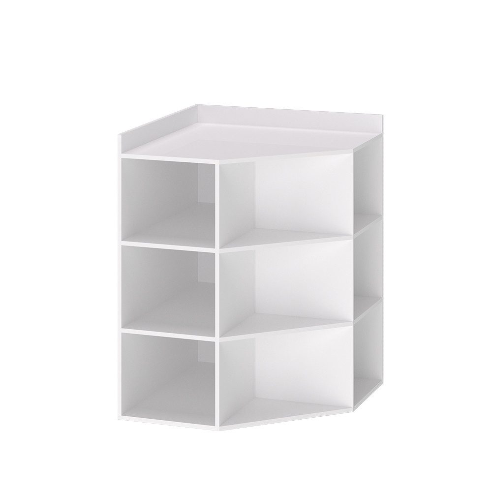 Vicco Eckregal Elina, Weiß, 60 x 80 cm günstig online kaufen