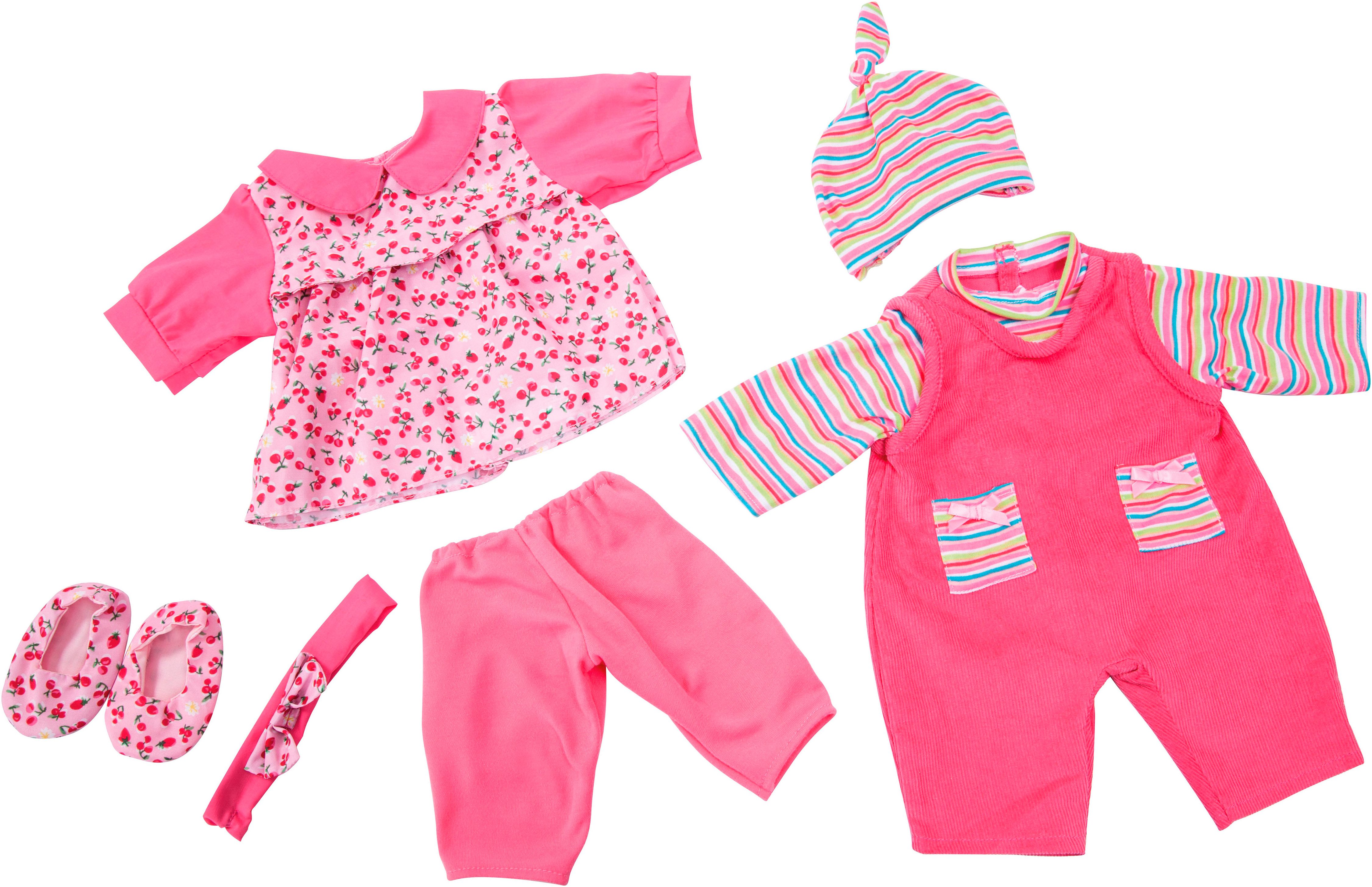 Bayer Puppenkleidung Legging/Latzhose (Set, 7-tlg) günstig online kaufen