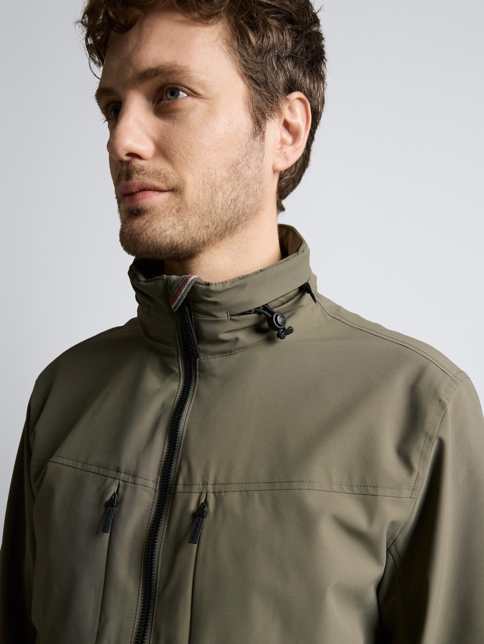 TOM TAILOR Outdoorjacke Jacken Blouson Jacke mit verstaubarer Kapuze