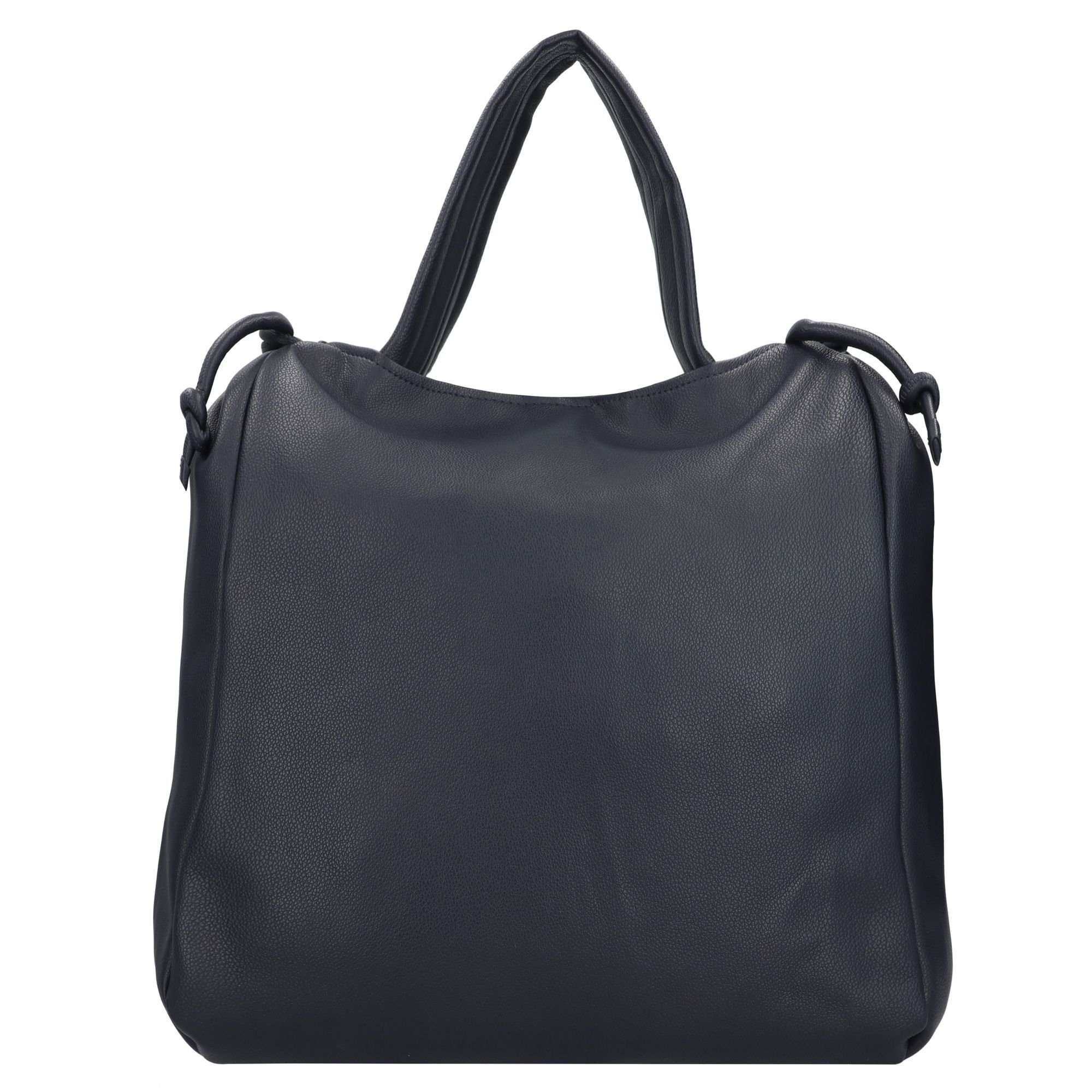 Esprit Beuteltasche, Polyurethan navy