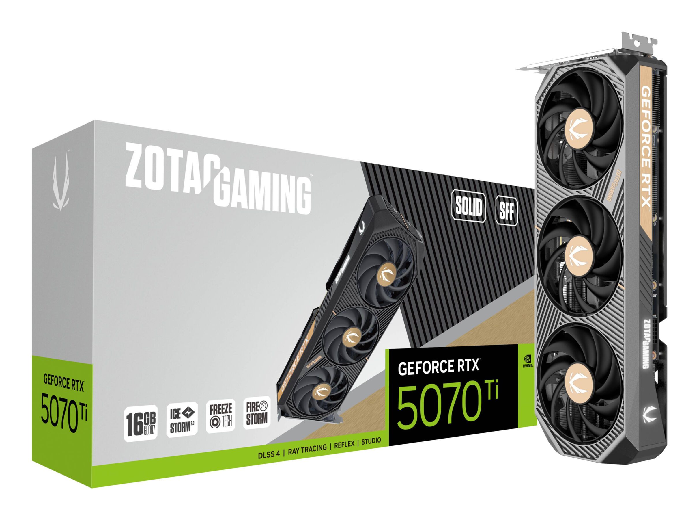 Zotac GAMING GeForce RTX 5070 Ti SOLID SFF Grafikkarte