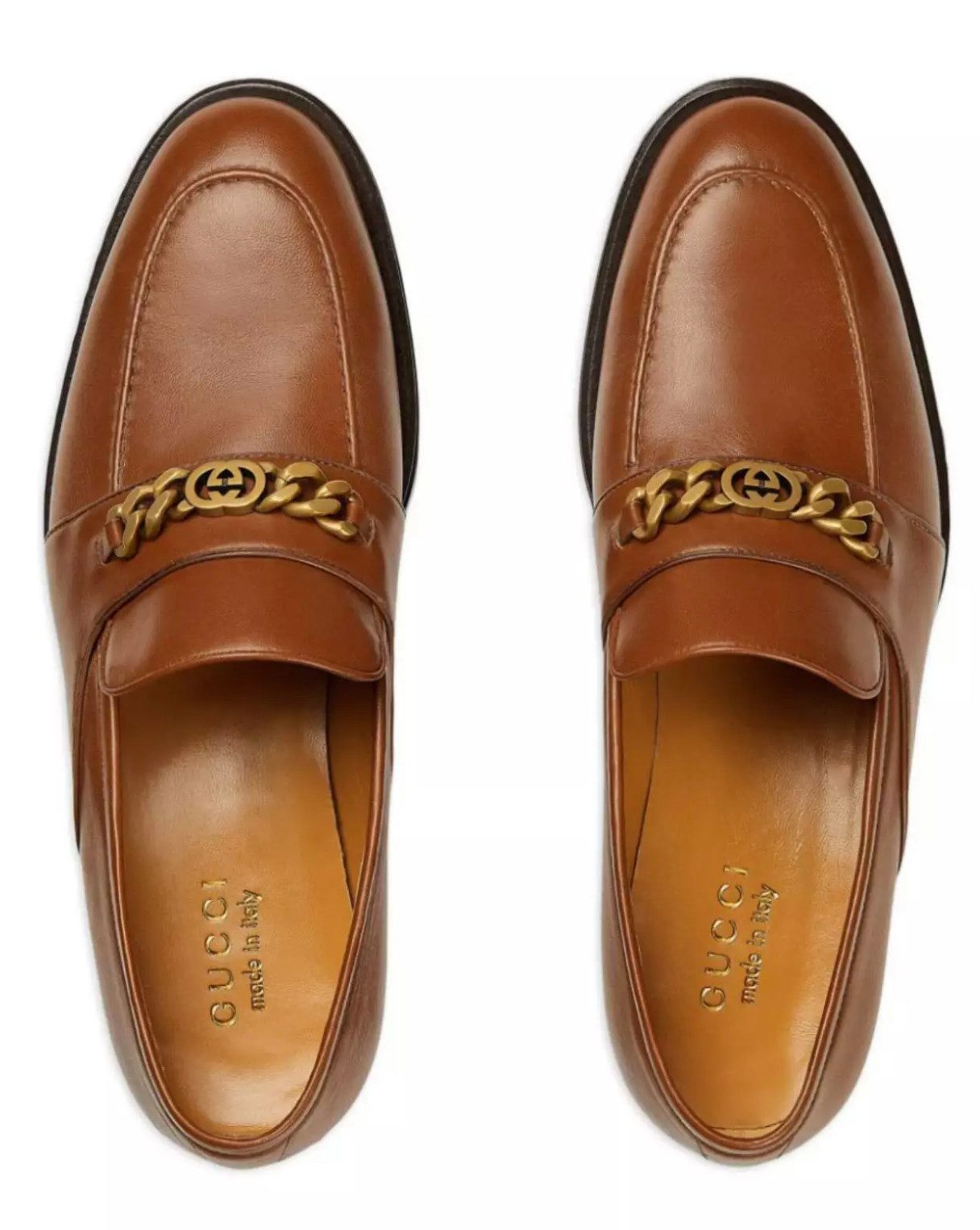 Slip-On Chain Mokassins Loafer