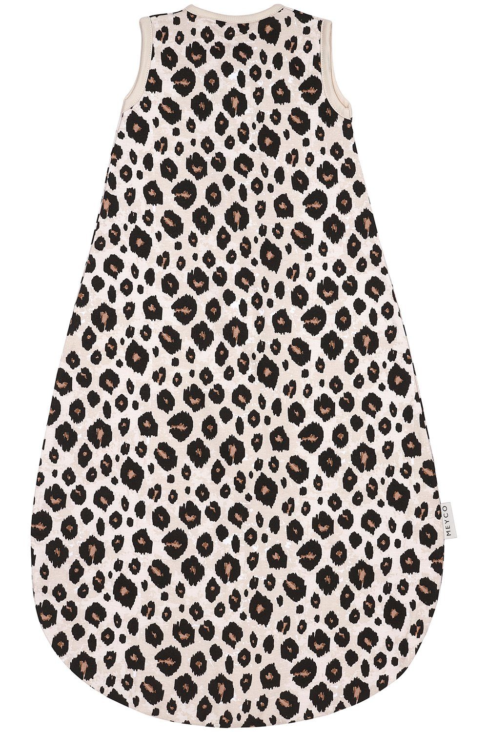 Melange Sand Babyschlafsack 62cm (1 Meyco Baby tlg), Leopard