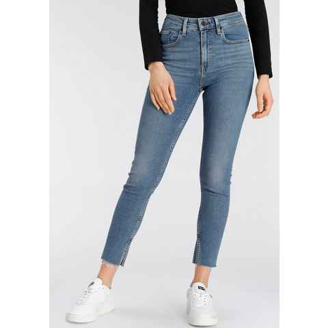 Levi's® Skinny-fit-Jeans 721 High rise skinny mit Schlitz am Saum