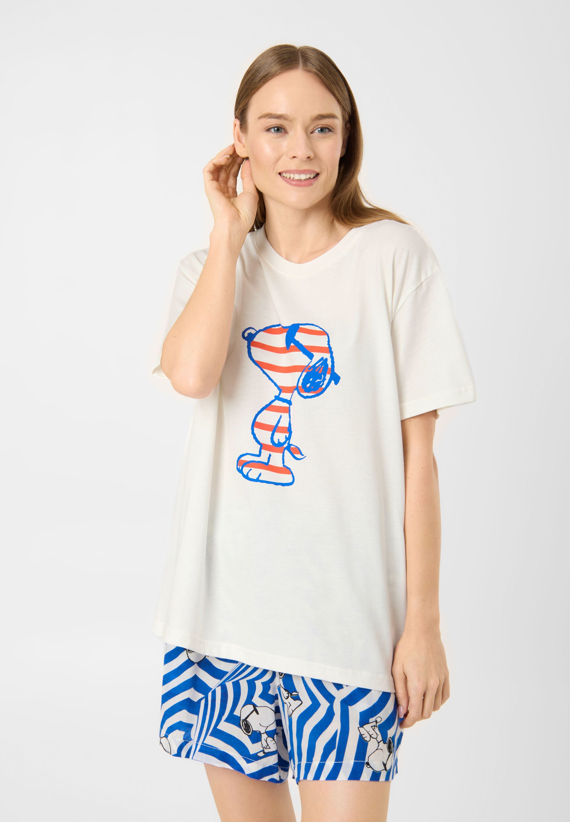 Codello Print-Shirt (1-tlg) Mit Snoopy-Motiv