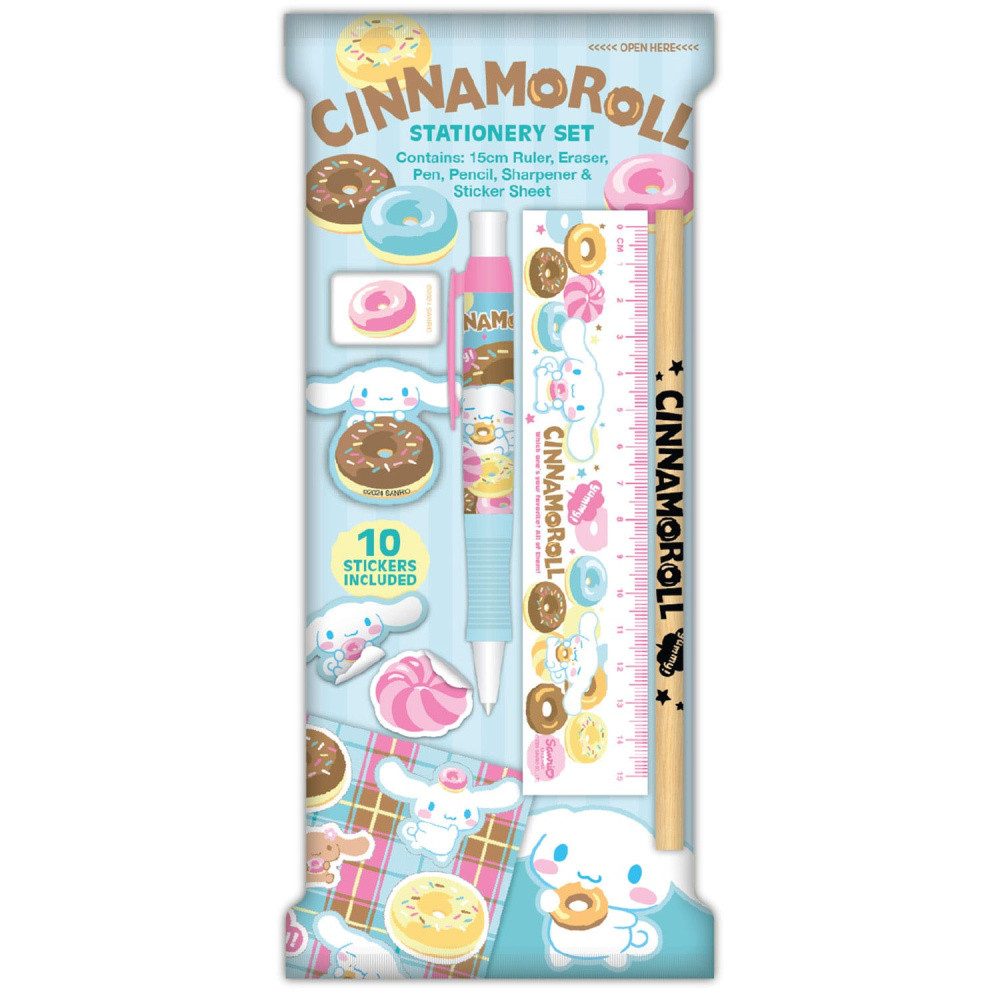 Blue Sky Designs Kugelschreiber Sanrio Schreibset 6er-Pack Cinnamoroll