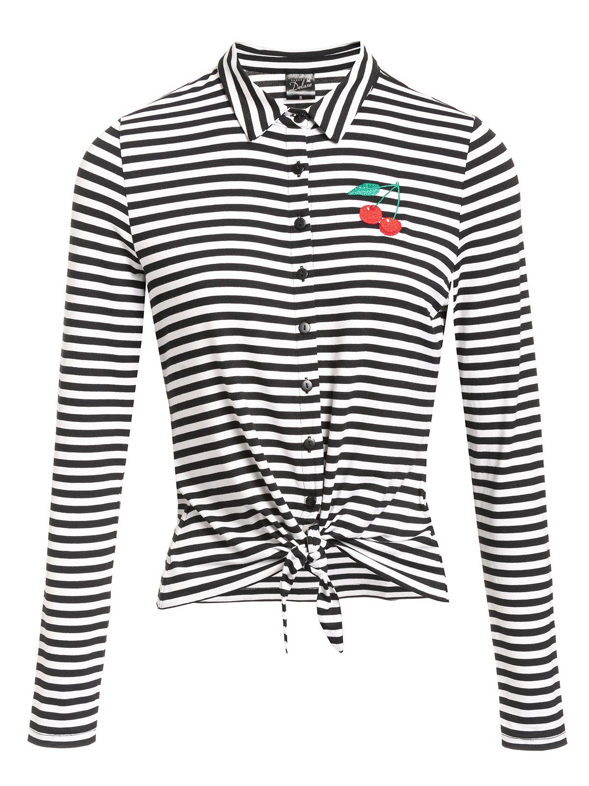 Langarmbluse Stripes Pussy Deluxe