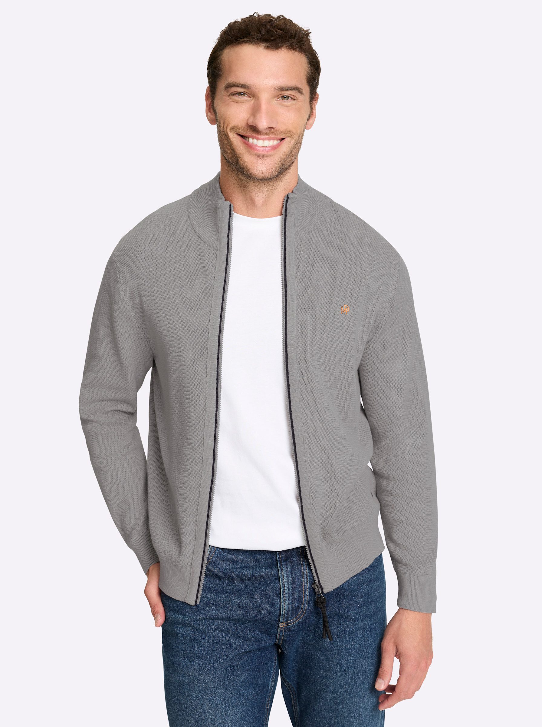 Witt T-Shirt Shirtjacke Langarm