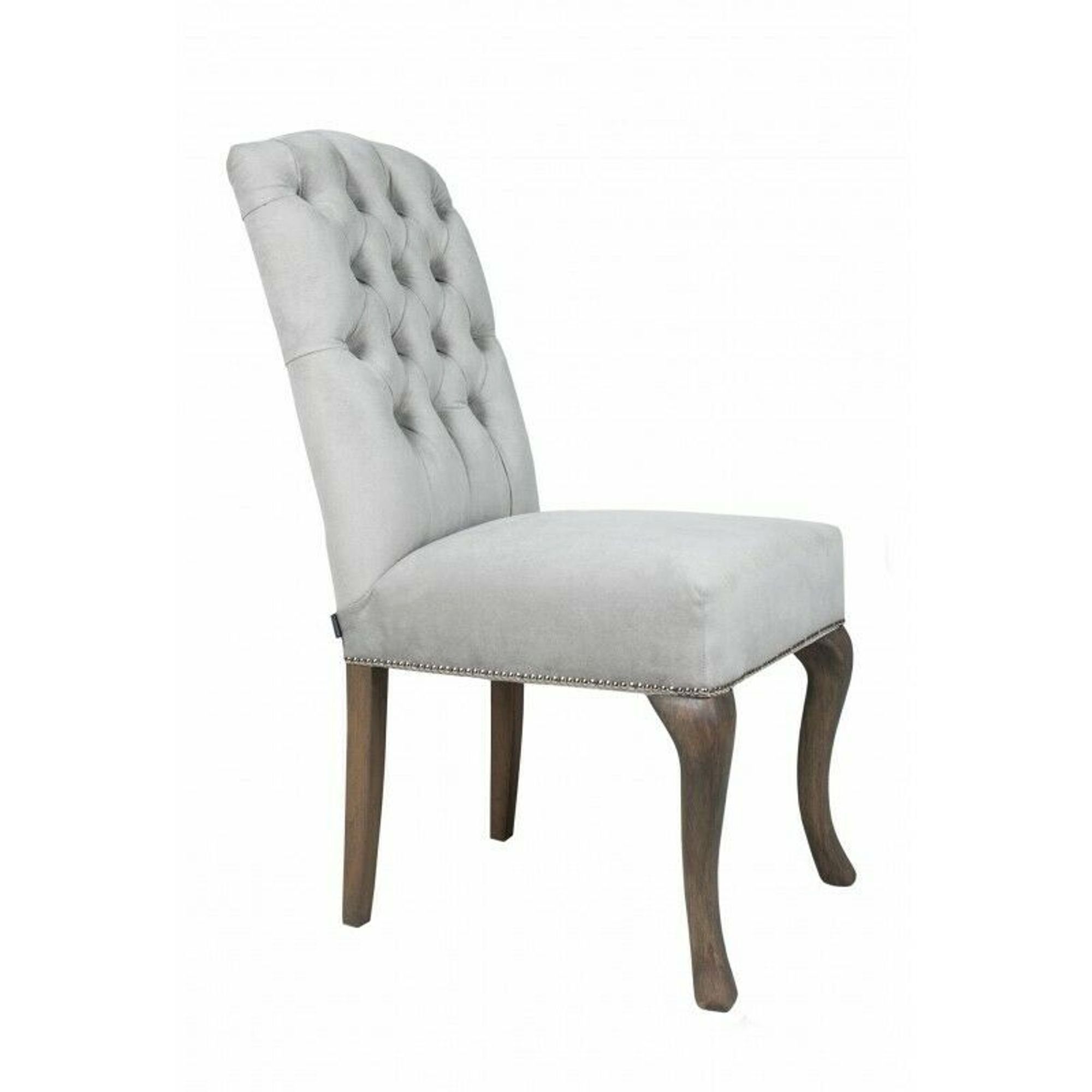 Stühle Stuhl Design Neu Hotel Gruppe 2x Textil JVmoebel Polster Chesterfield Stuhl, Garnitur Set