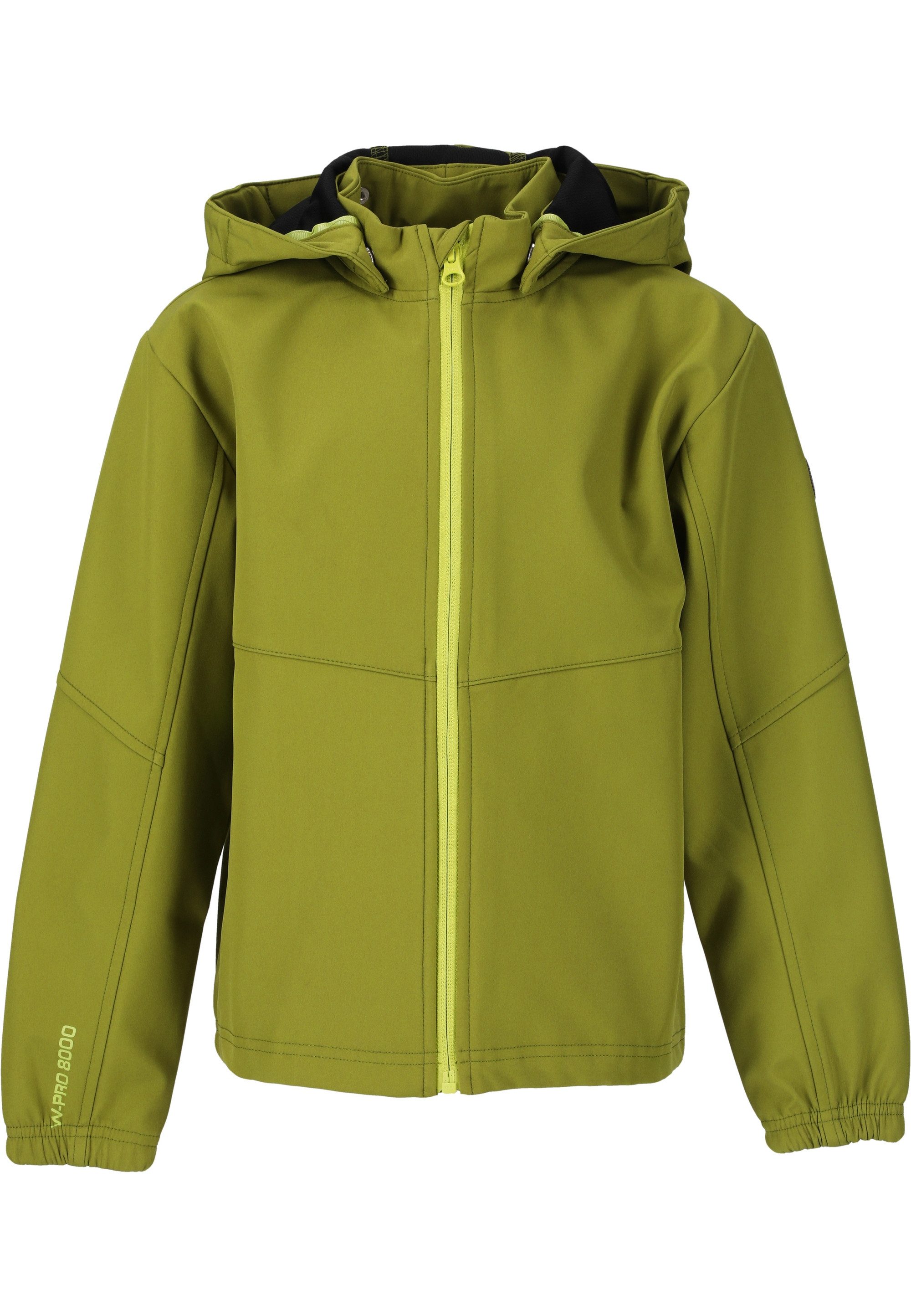 ZIGZAG Softshelljacke Troy mit wasserabweisender Beschichtung