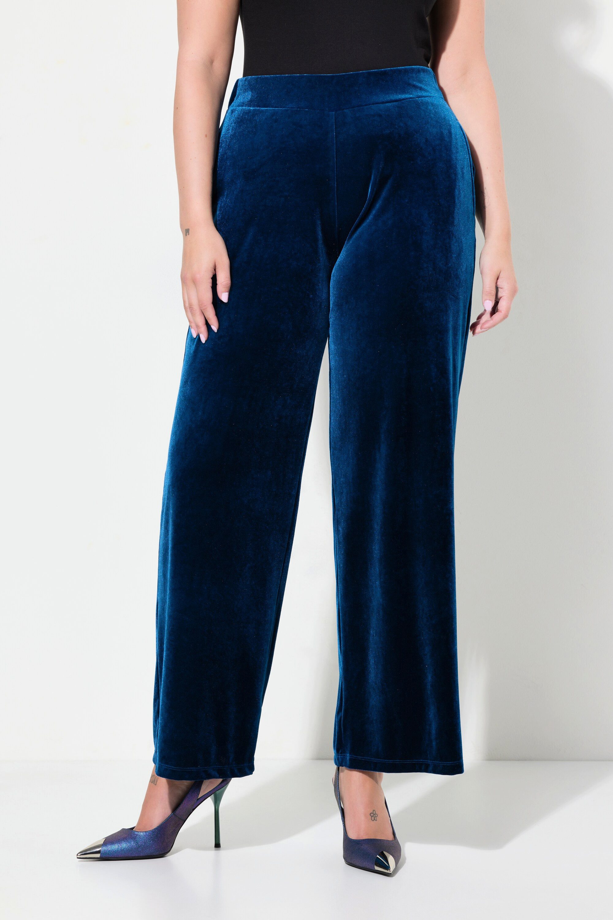 MIAMODA Schlupfhose Samthose weites Bein elastischer günstig online kaufen