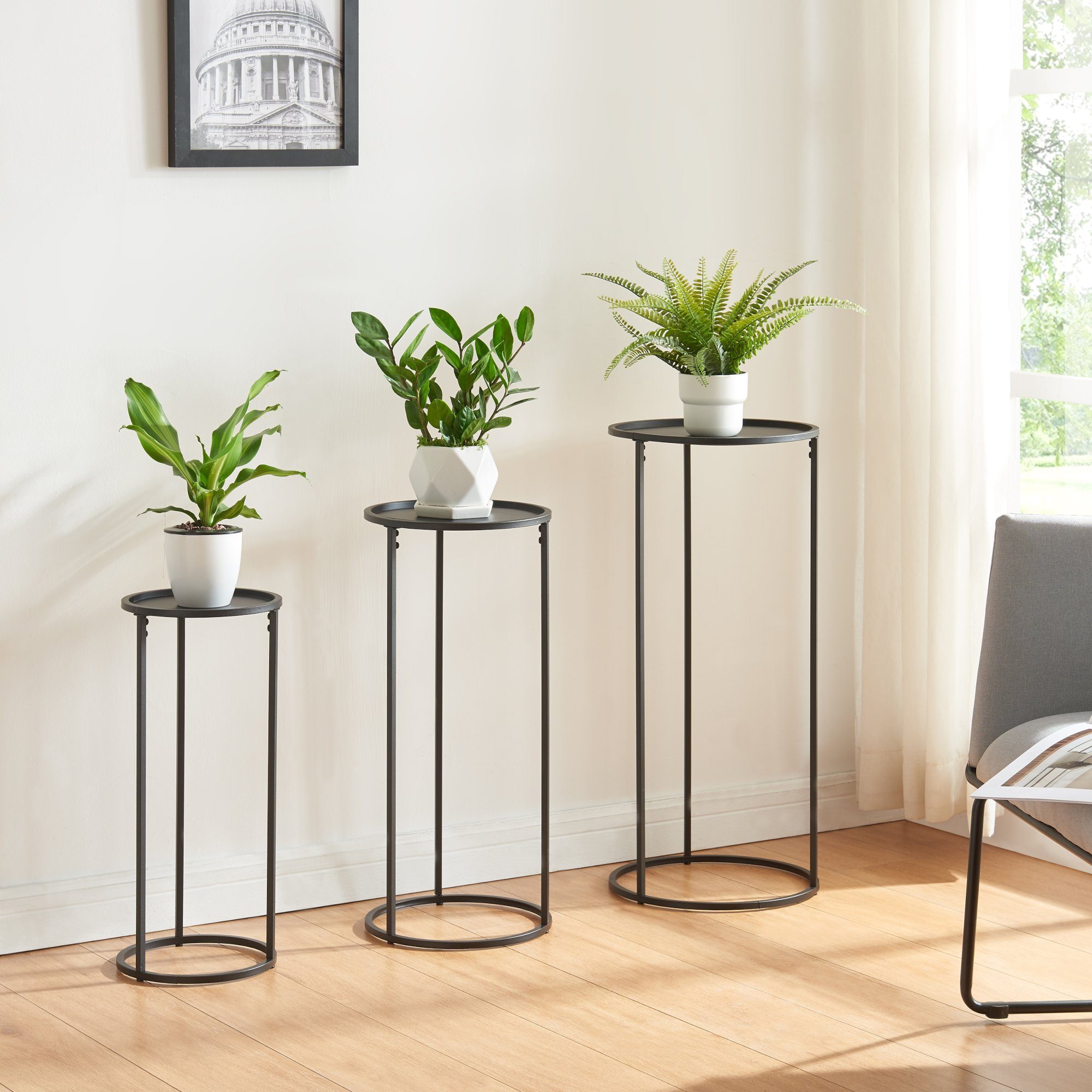 en.casa Blumenständer (3 St), »Nesodden« 3er günstig online kaufen