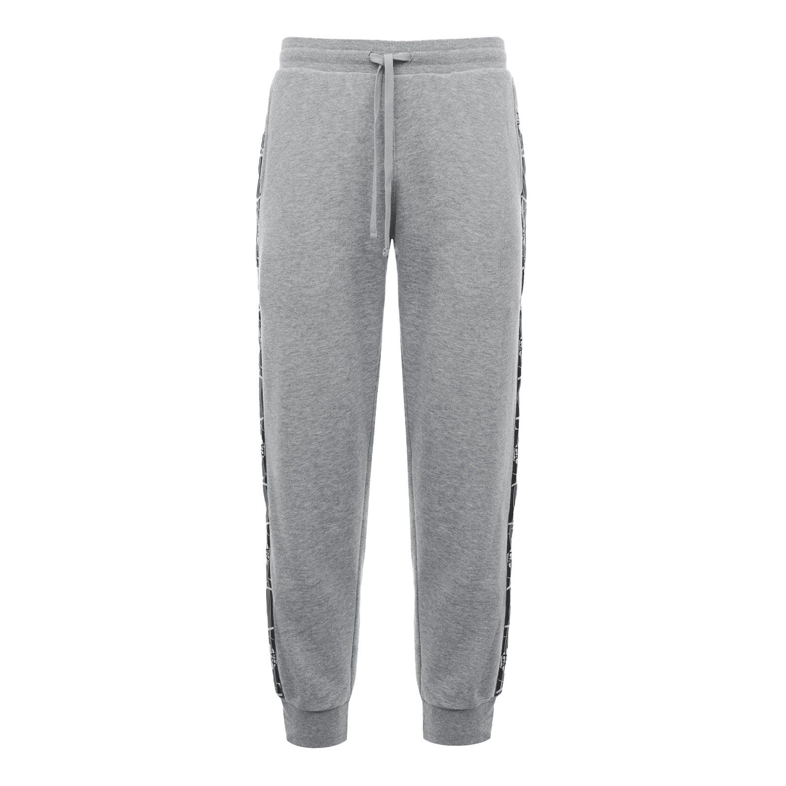 Emporio Armani Loungehose Trousers mit seitlichen Logostreifen