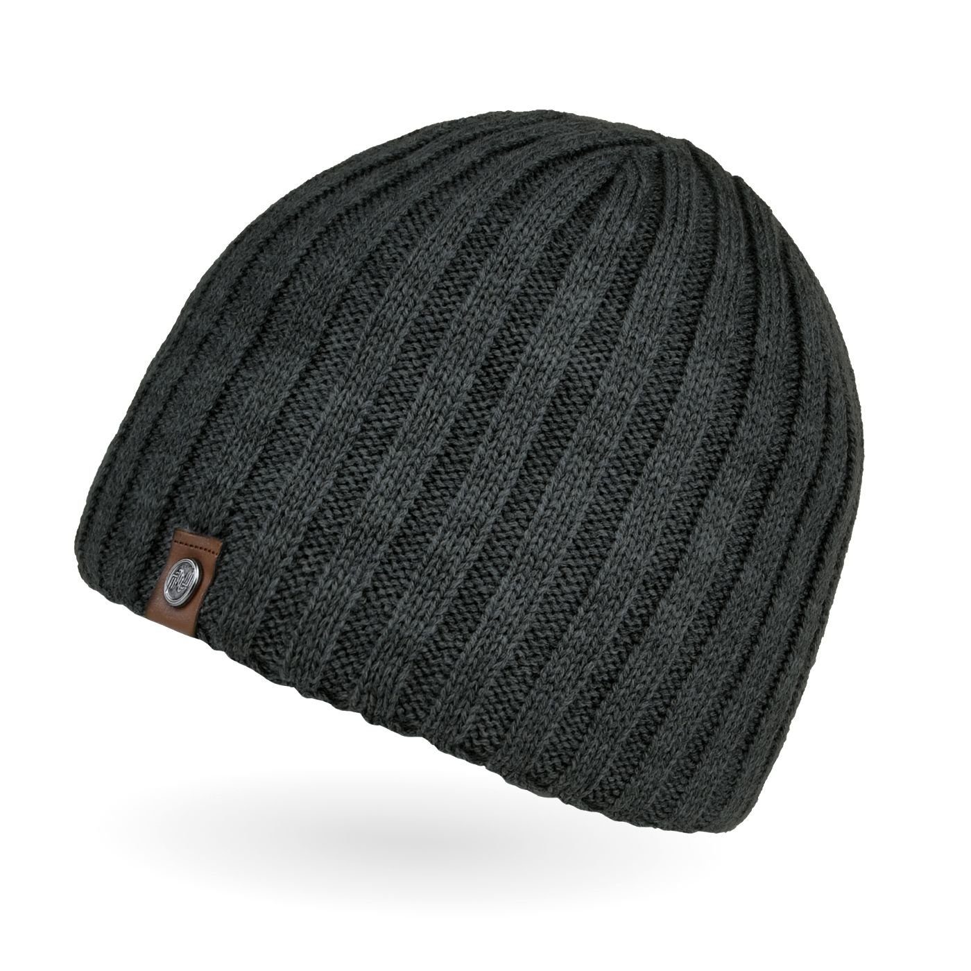 Neverless Strickmütze Herren Beanie Wintermütze Strickmütze Rippstrick günstig online kaufen