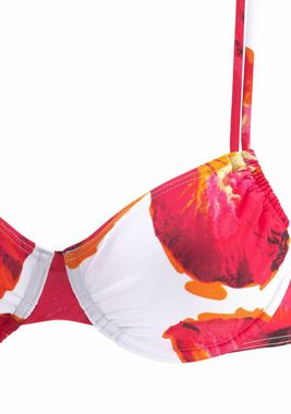 LASCANA Bügel-Bikini mit plakativem Blütenprint