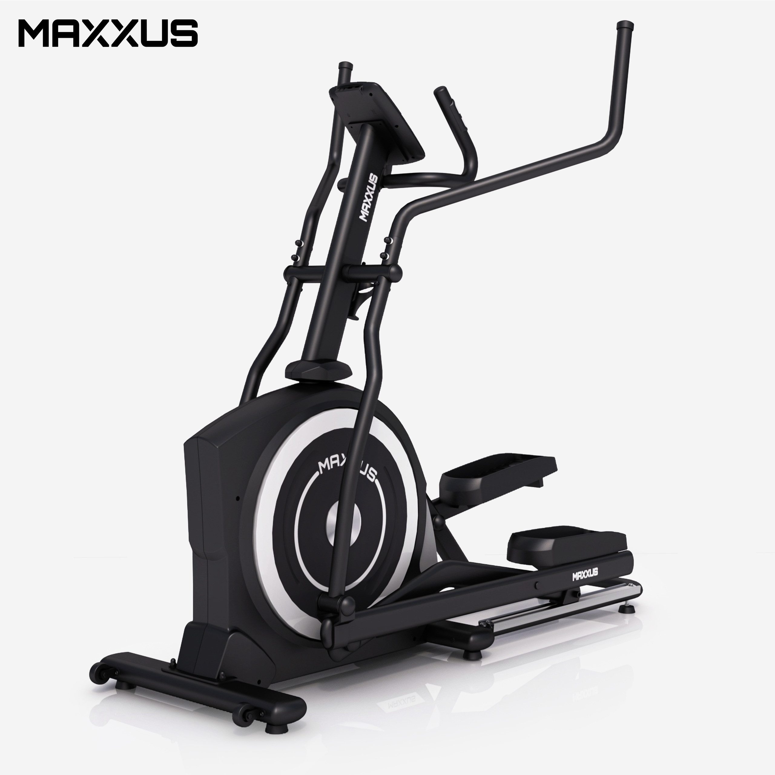 MAXXUS Crosstrainer CX 7.8, Ellipsentrainer für Zuhause, Heimtrainer, 12 Programme (1-tlg), Verstellbar, bis 180kg, Magnetbremssystem, Handpulssensoren