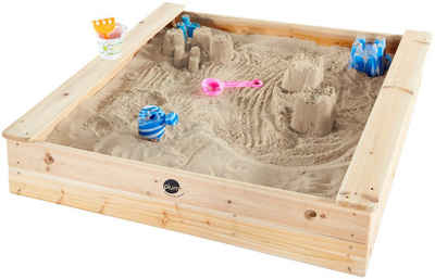 plum Sandkasten »Plum quadratischer Sandkasten aus Holz«, BxLxH: 113x113x23 cm, aus Holz