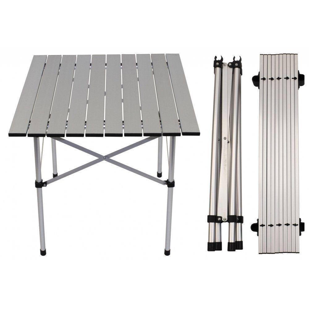 MFH Campingtisch Camping-Rolltisch, Alu, Gestell klappbar günstig online kaufen