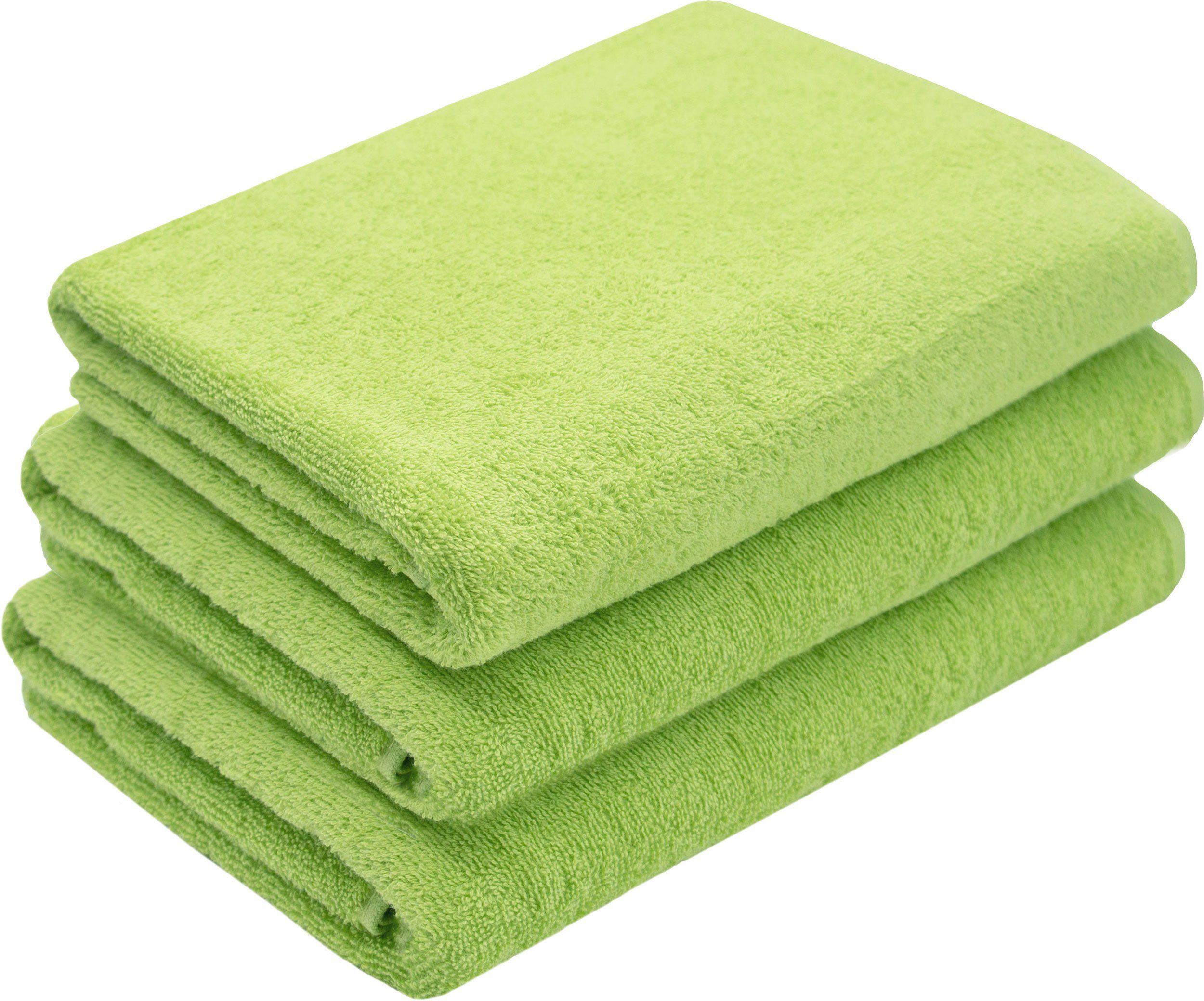 ZOLLNER Duschtücher, Walkfrottier (3-St), 70 x günstig online kaufen