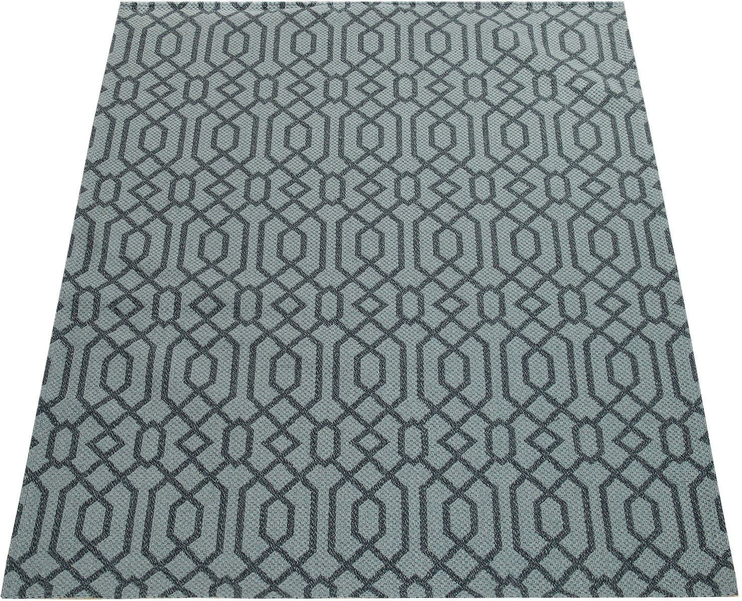 Teppich Varadero 462, Paco Home, rechteckig, Höhe: 4 mm, 3D-Design,  Kurzflor, Wohnzimmer, robuste und pflegeleichte Qualität