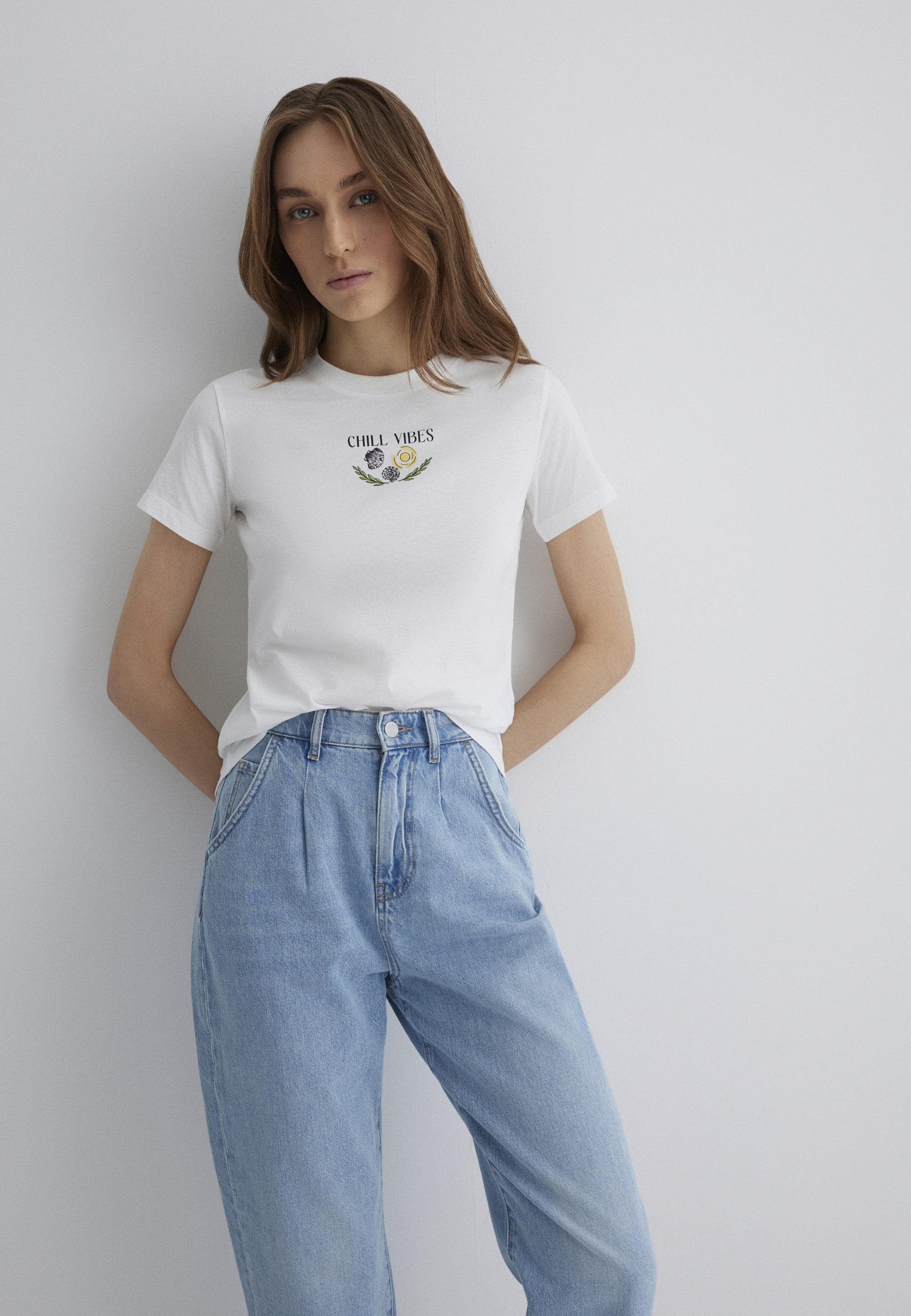 T-Shirt BEACH PRINTED T-SHIRT