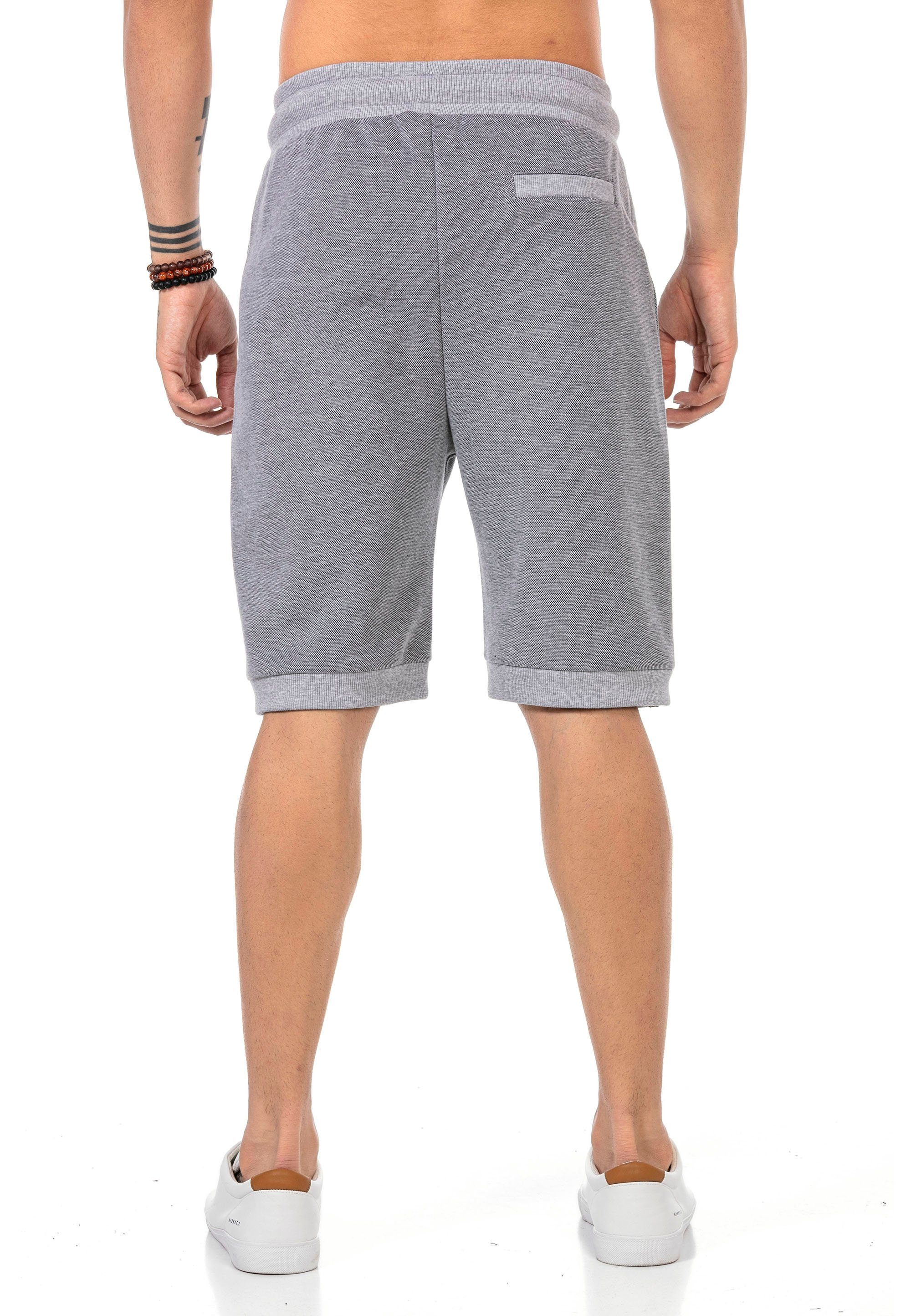 Oldham Kordeln Shorts RedBridge mit dicken grau