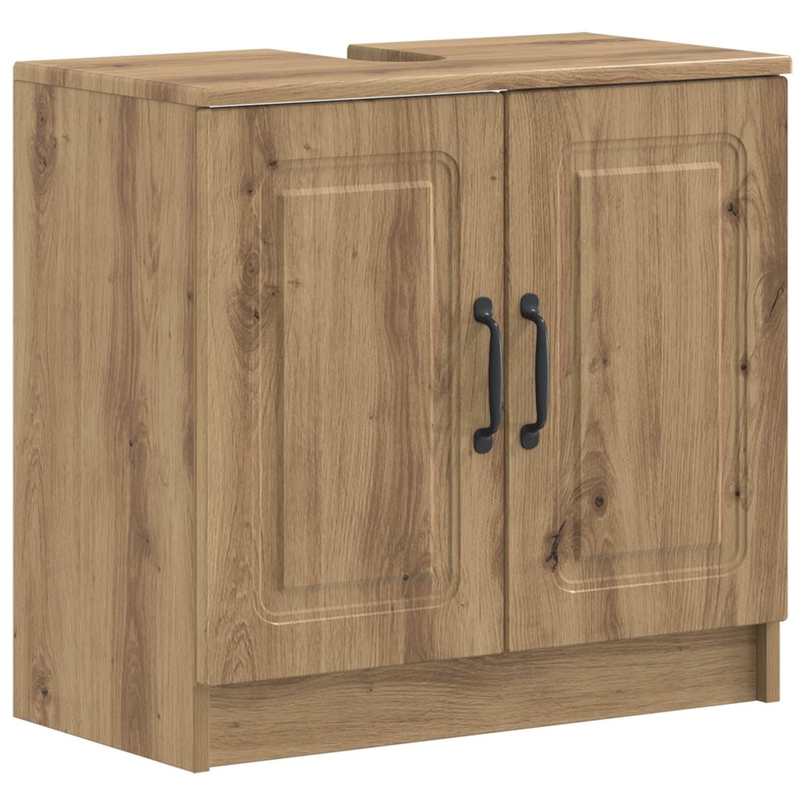 vidaXL Gartenlounge-Set 3-teiliges Badezimmer-Schranksystem UTRECHT Holzwerkstoff