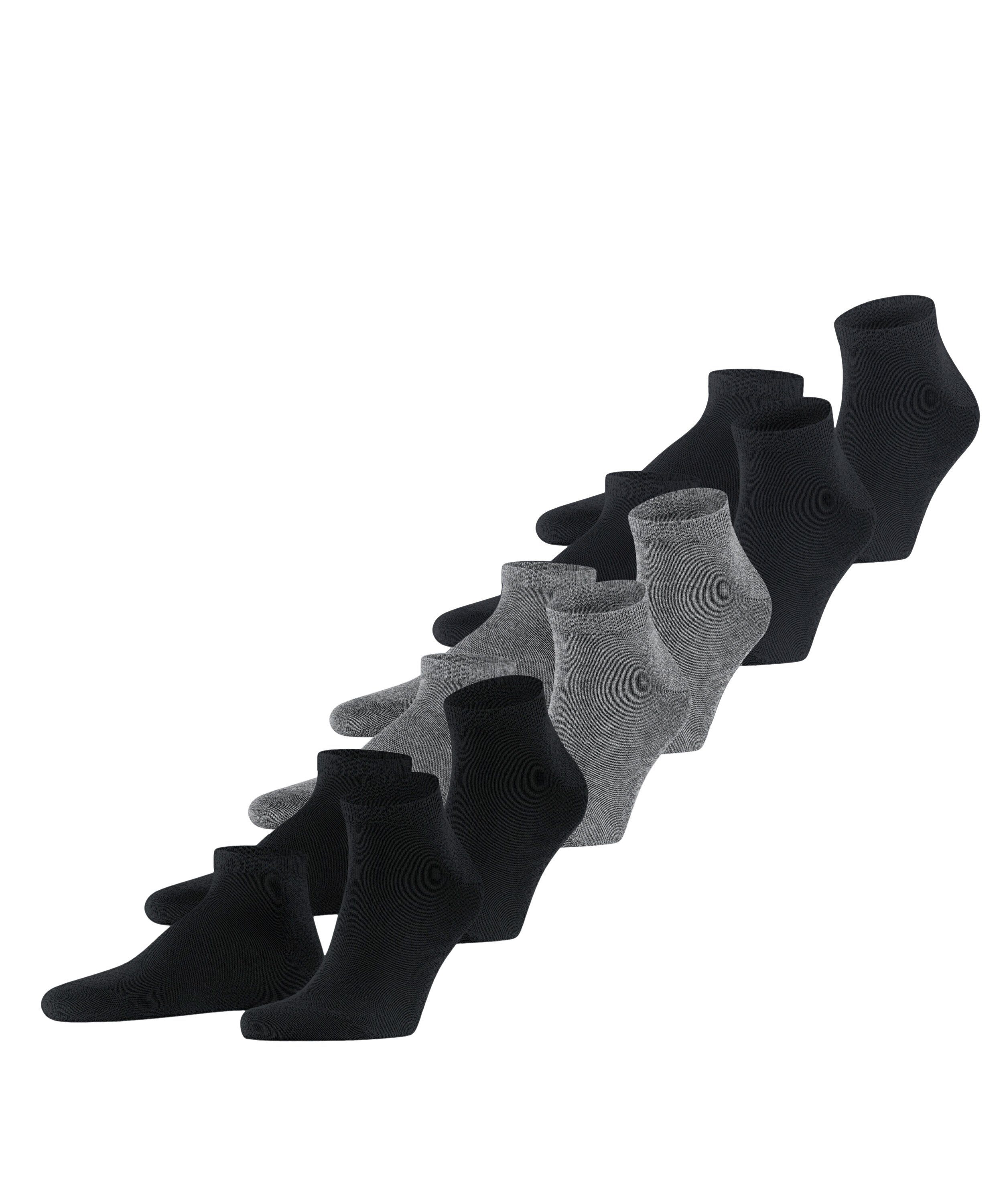 FALKE Sneakersocken Happy 6-Pack (6-Paar) Set aus 6 Paar Baumwollsneakern günstig online kaufen