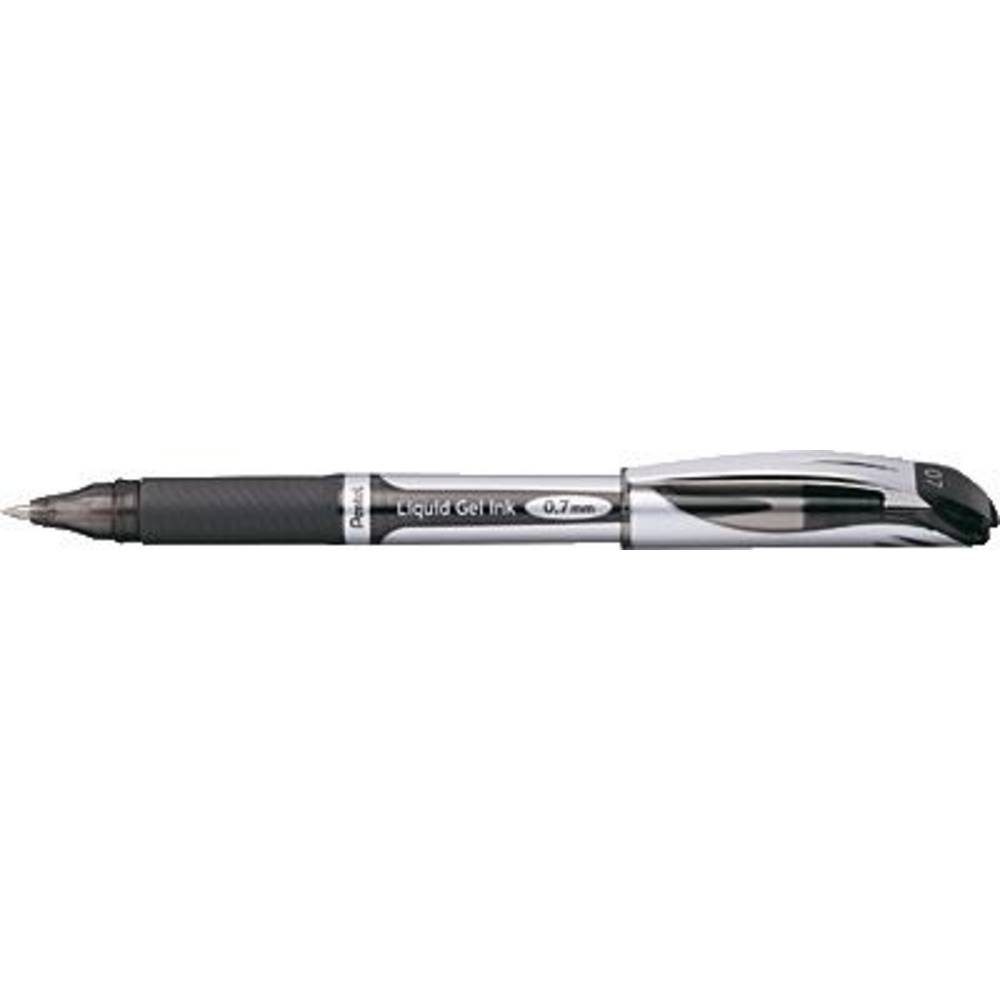 Pentel Gelroller 5er Set – 0,7 Mm Metallspitze In 5 Farben | Schwarz, Rot, Blau, Grün, Violett