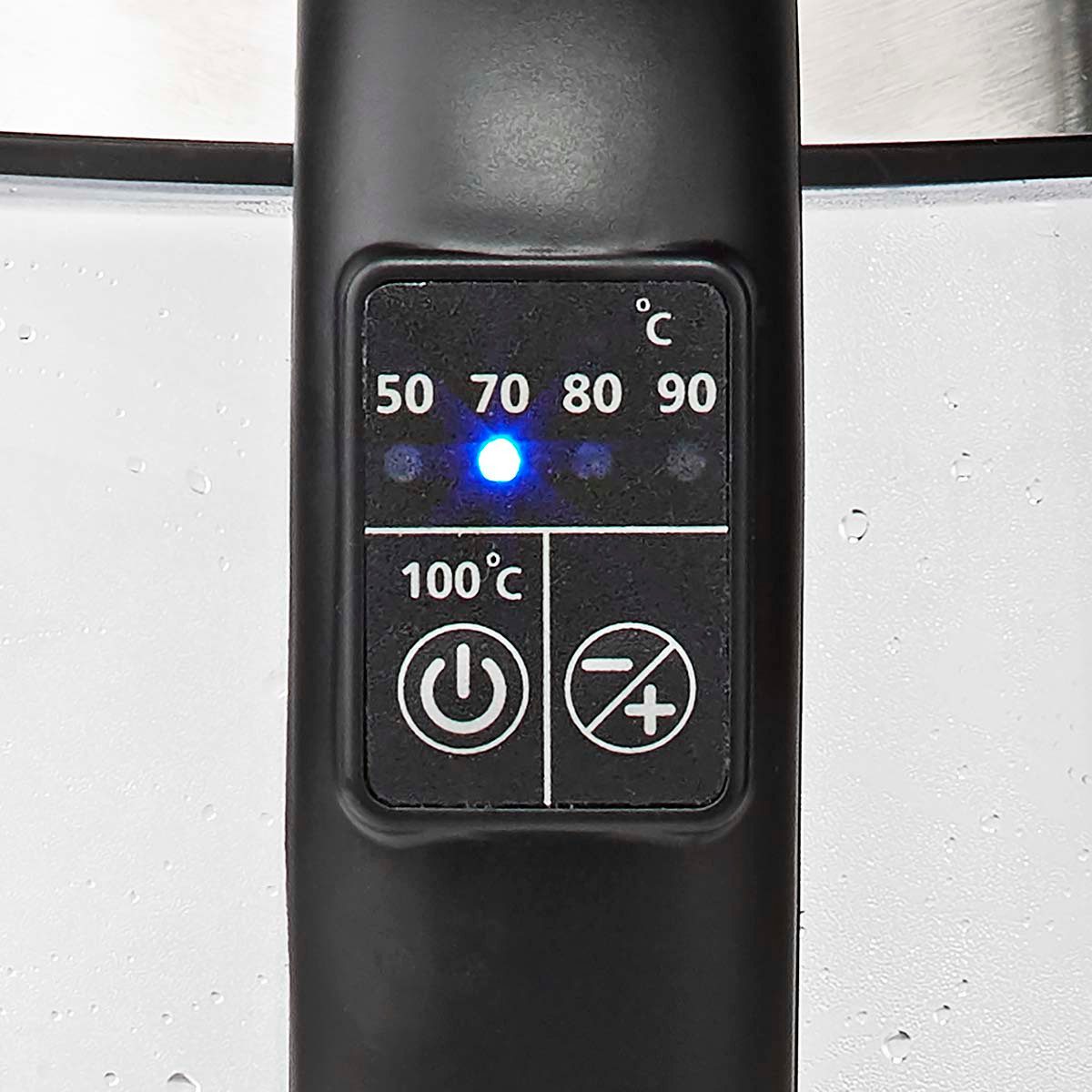 Nedis Wasserkocher KAWK320EGS, 2.7 l, 2200 W