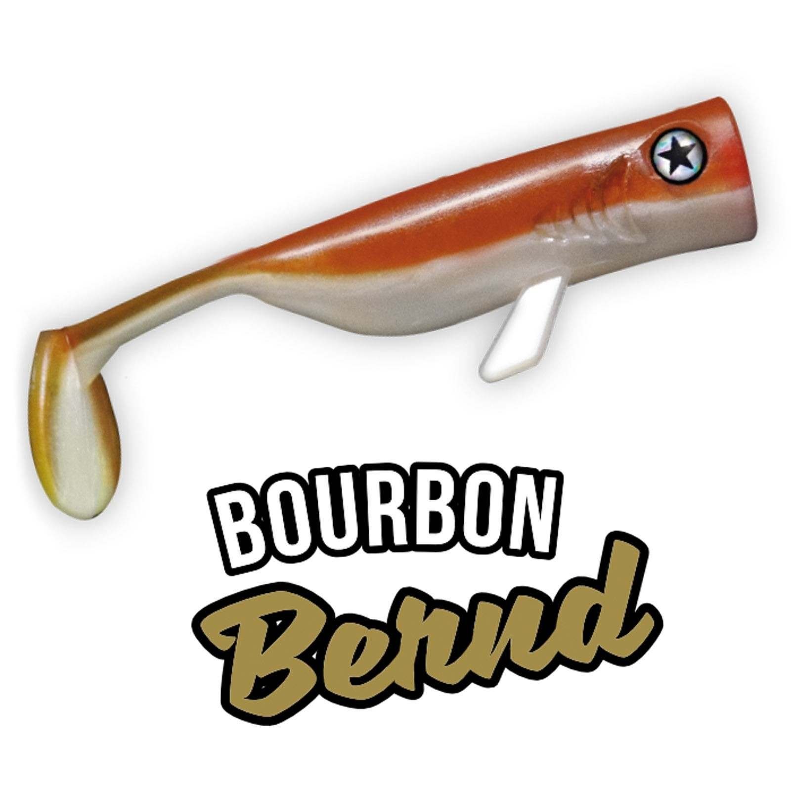 LMAB Kunstköder, LMAB Drunk Bait 16cm Bourbon Bernd 2 Stk. Gummifisch