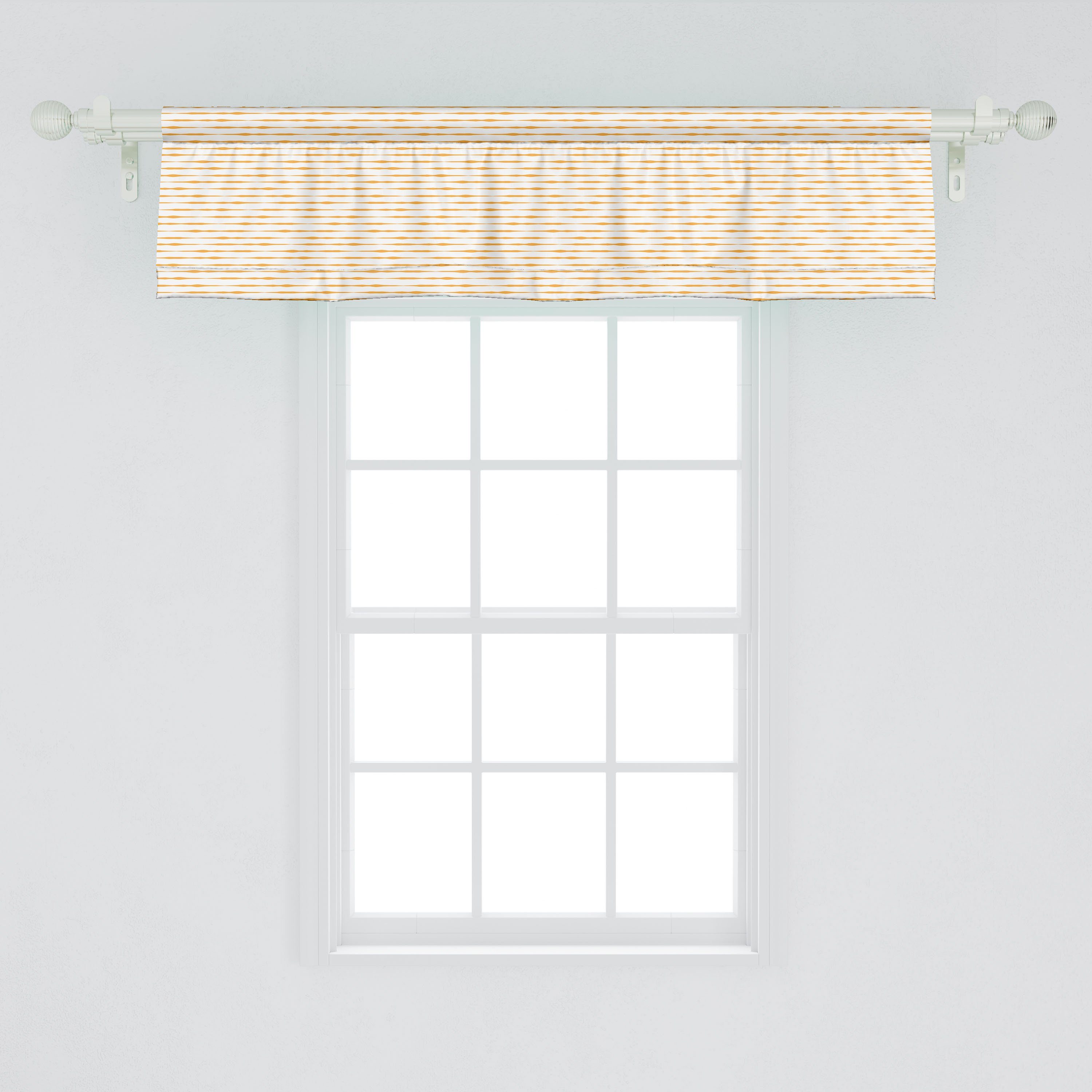 Streifen Volant Abakuhaus, Dekor Vorhang Bolt-Details moderne Scheibengardine Küche Stangentasche, für mit Microfaser, Striped Schlafzimmer