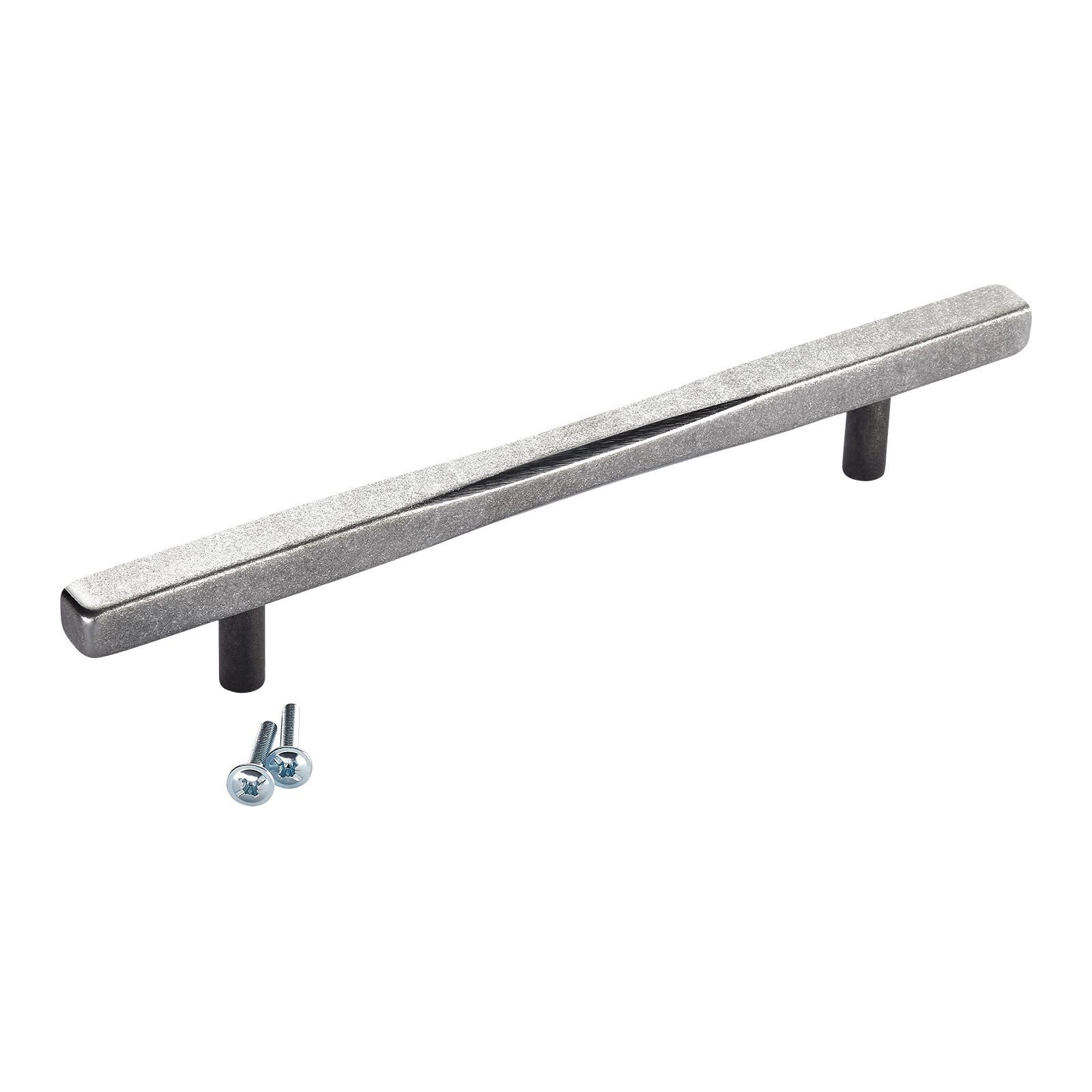 SO-TECH® Möbelgriff Bügelgriff KELD, BA 160 mm, inkl. Schrauben (1-St), Zinnfarbig dunkel von SCHÜCO ALU COMPETENCE
