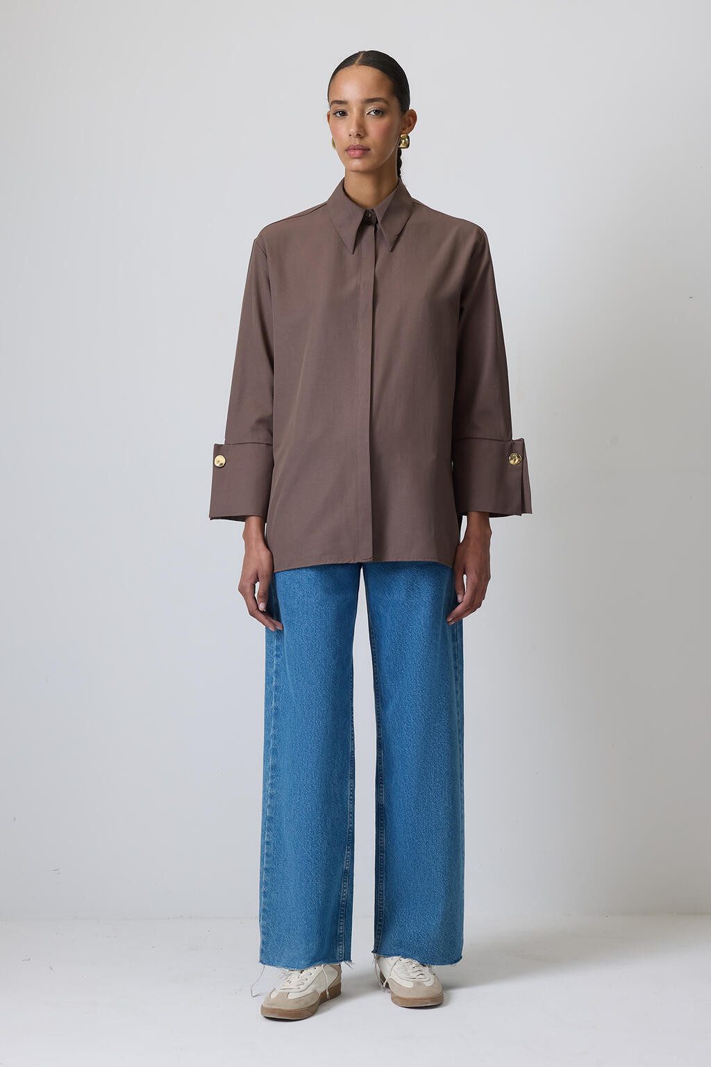 touche prive Hemdbluse Poplin Shirt mit günstig online kaufen