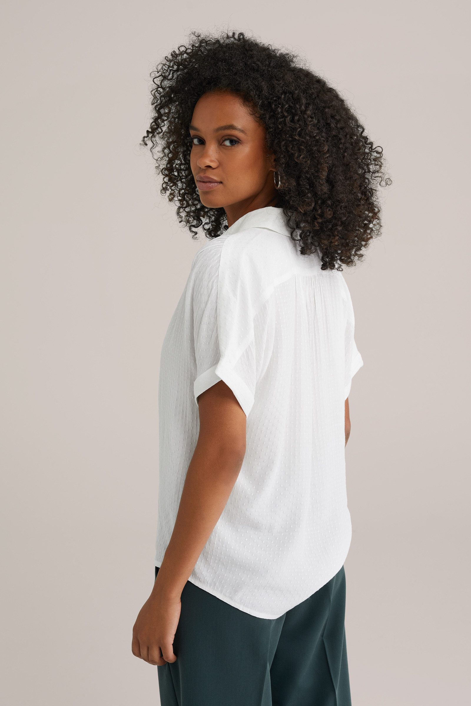 WE Fashion Kurzarmbluse günstig online kaufen