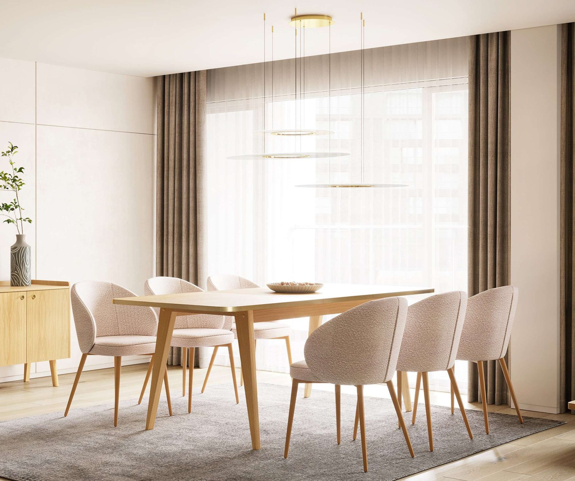 Woodman Esstisch Nice, Breite 160 cm, ausziehbar auf 210 cm, FSC® zertifiziert