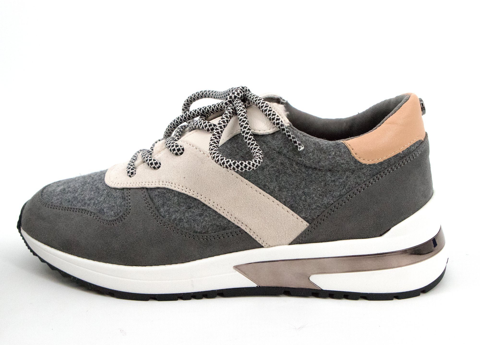 La Strada La Strada Damen Sneaker grey wool - 2002973-4503 Sneaker