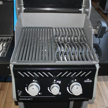 PROREGAL® Grillrost Gussrost für Napoleon Rogue 365, Ersatz-Rost, Beidseitig verwendbar