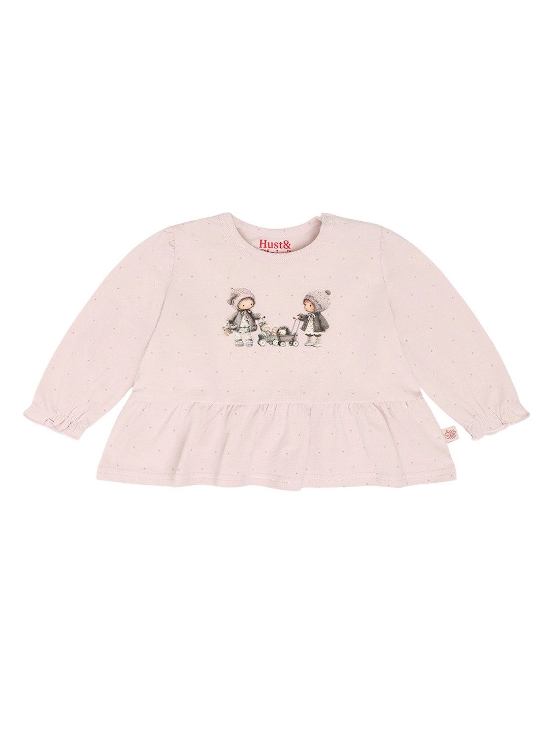 Hust & Claire Langarmshirt HCAnna Trolly (1-tlg) Mädchen Langarmshirt HCAnna Trolly in Hushed Pink