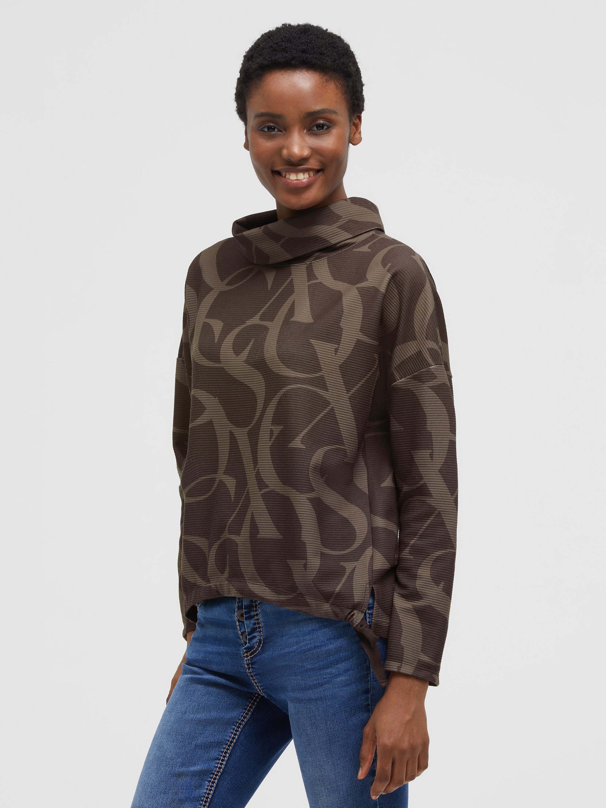 SOCCX Sweater mit All Over Print