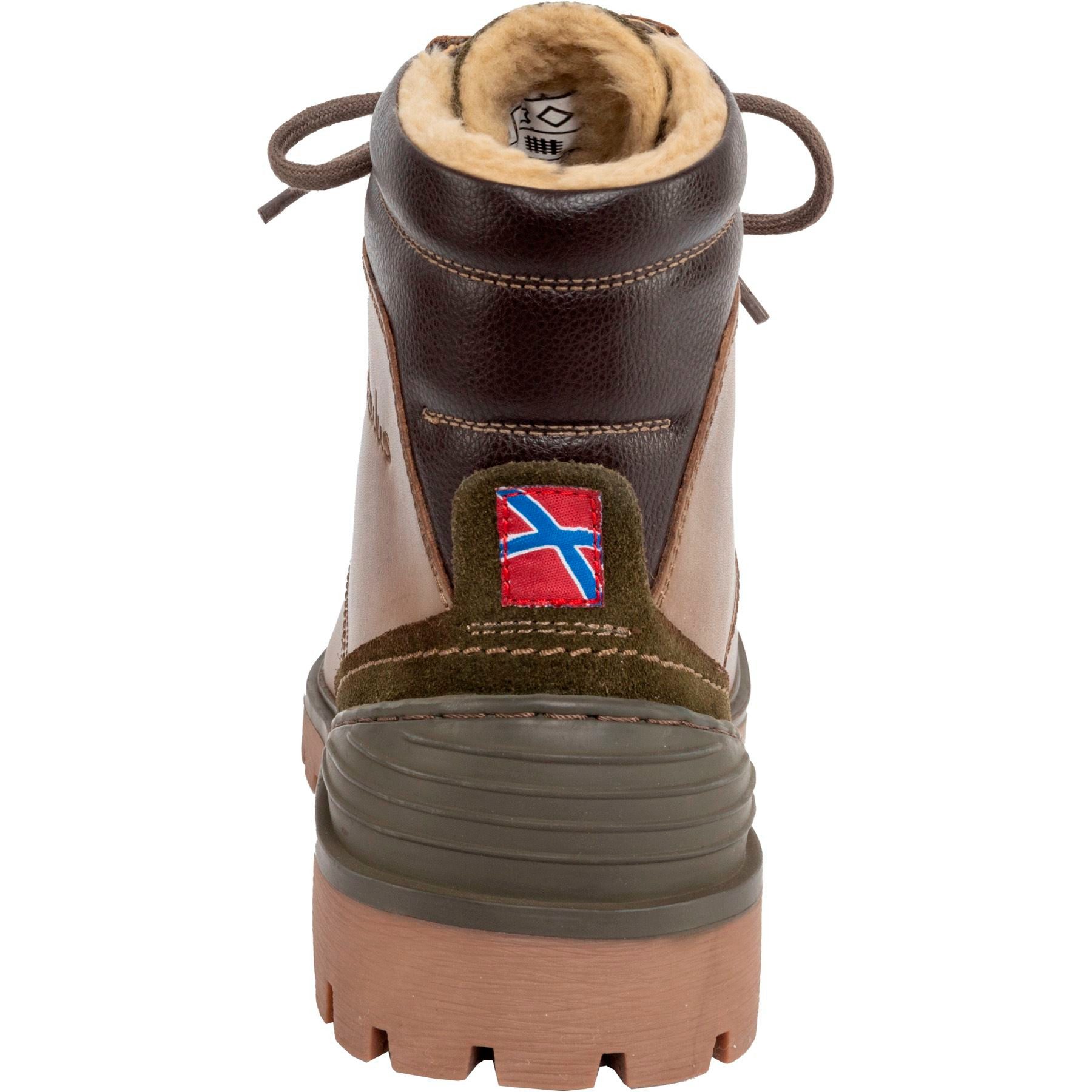 Nebulus NORDAS, P6031 - Herren, dunkelbraun, 41 Winterstiefel