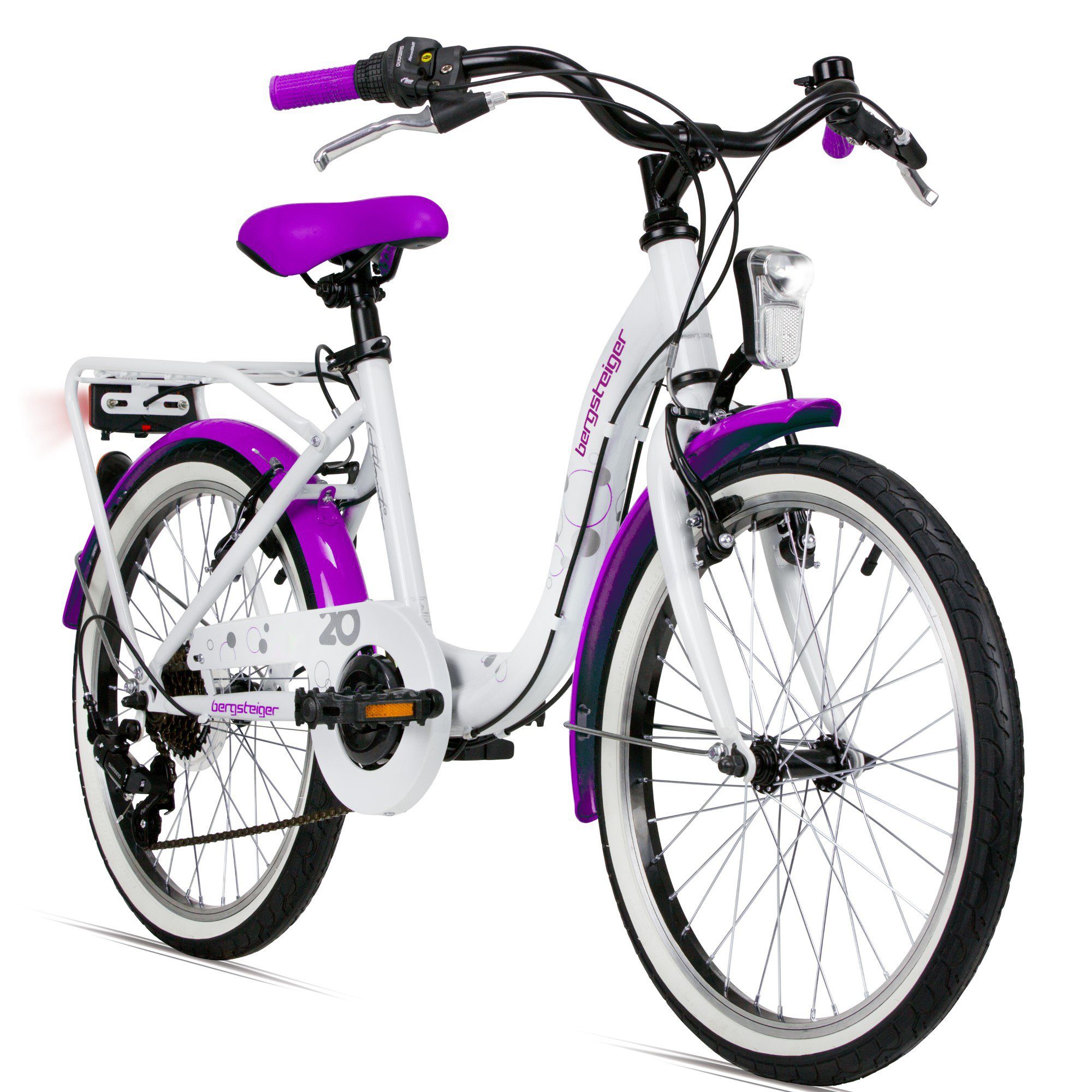 bergsteiger Kinderfahrrad »Atlantis 20, 24 Zoll Kinderfahrrad, für 6,7, 8, 9, 10, 11