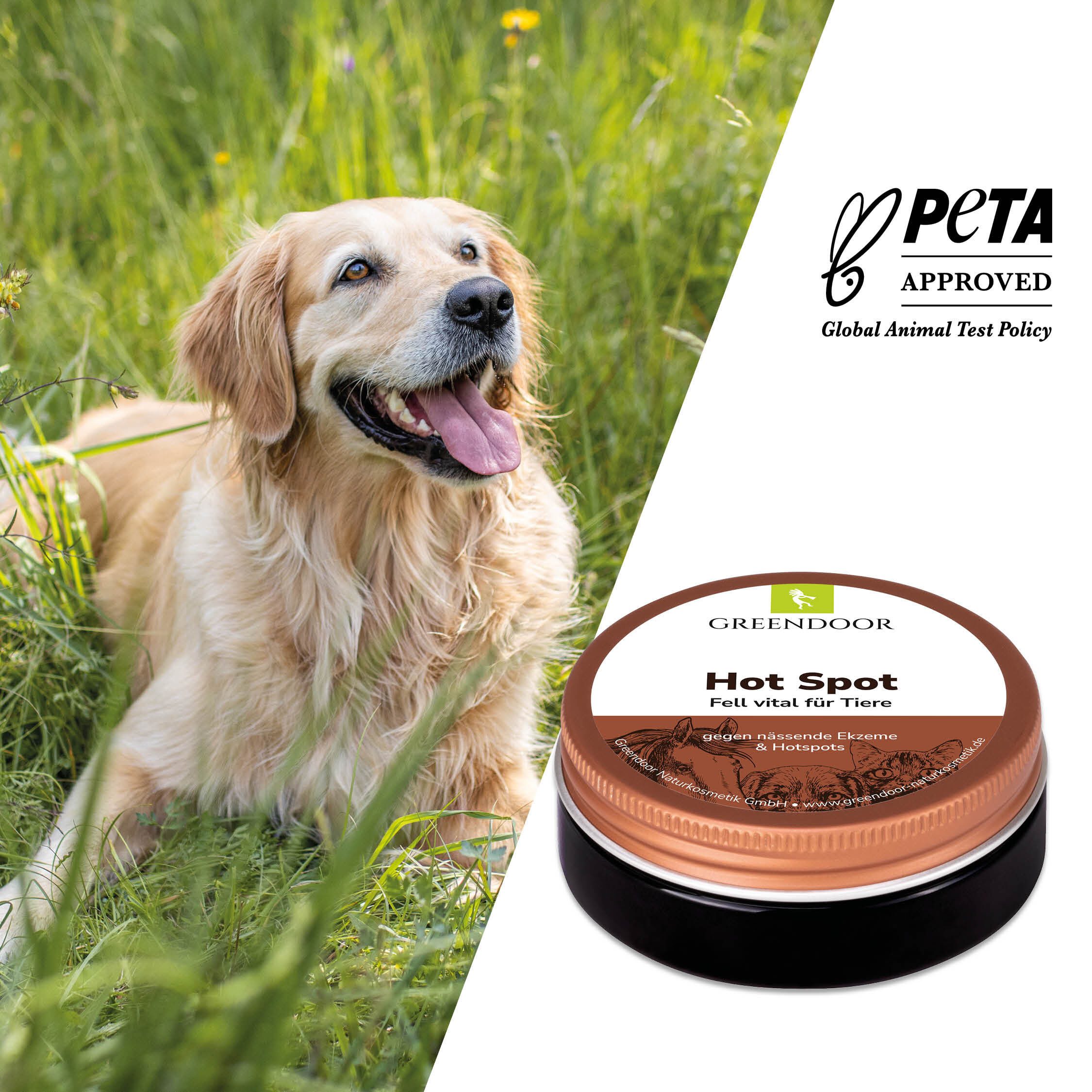 GREENDOOR Fellpflege Hot Spot Balsam für Hunde, 0.05 ml