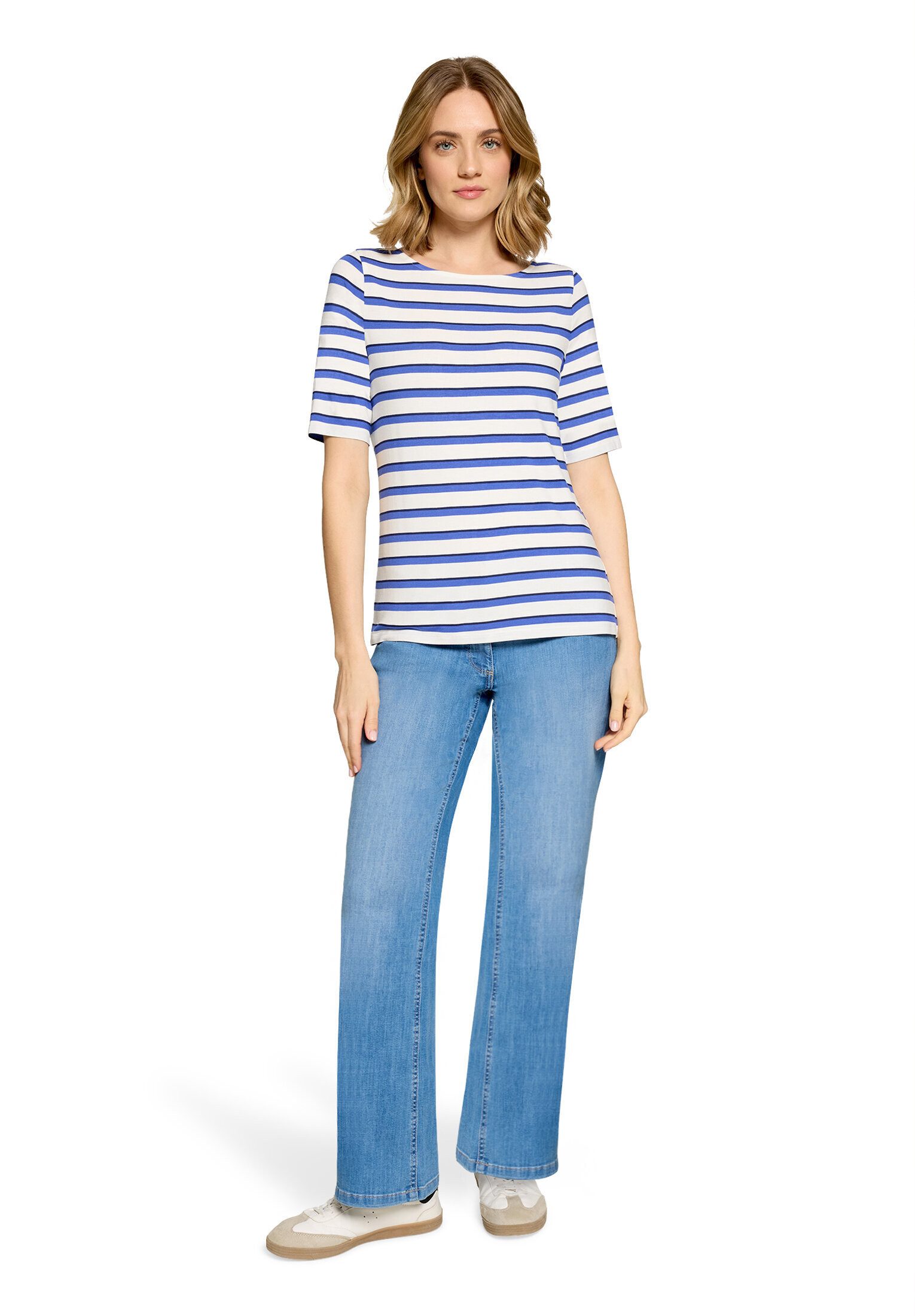 Betty Barclay Kurzarmshirt Damen mit U-Boot-Ausschnitt (1-tlg)